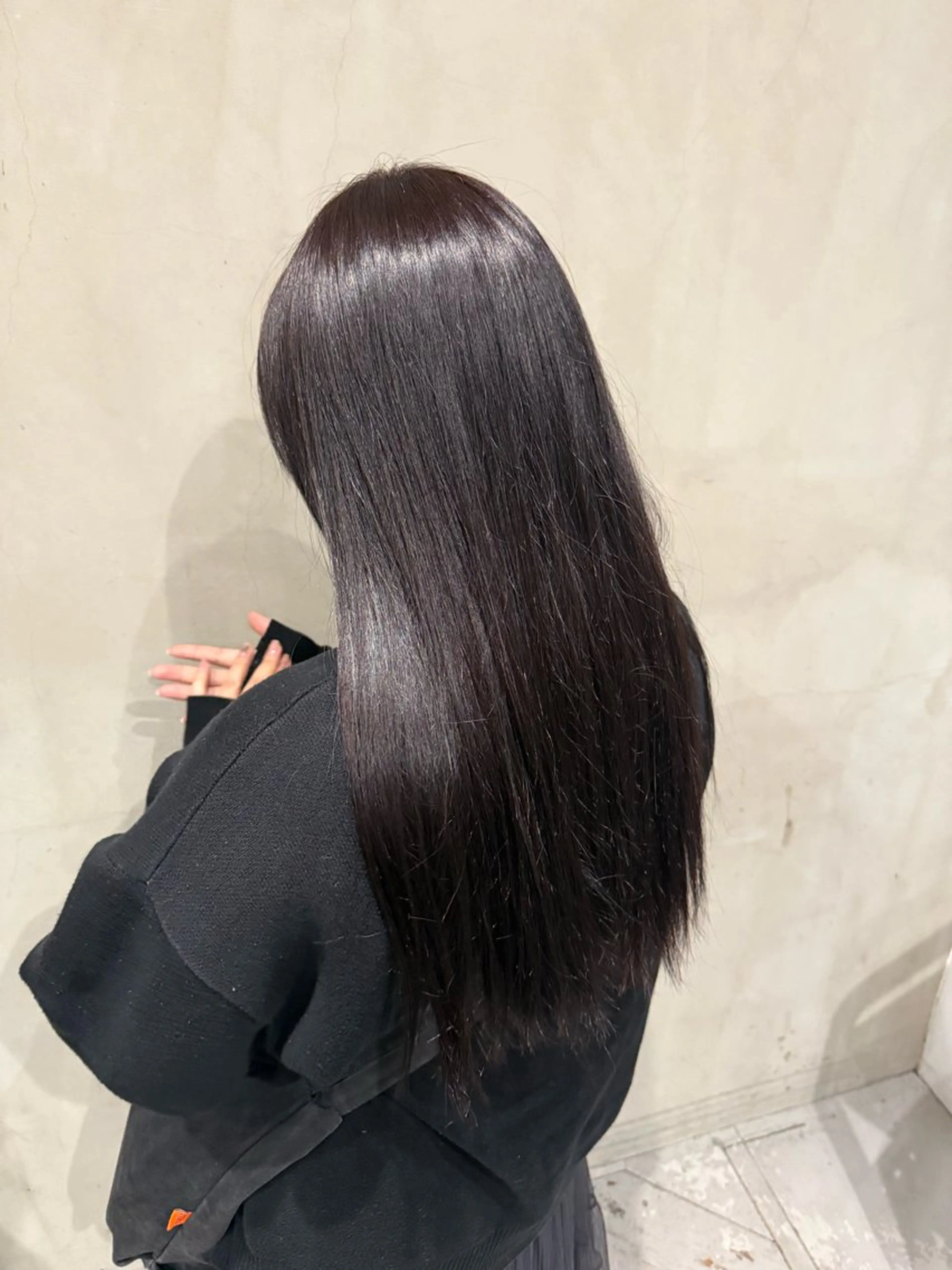 ロング ヘアカラー HAIR ICI 山崎友裕のヘアスタイル