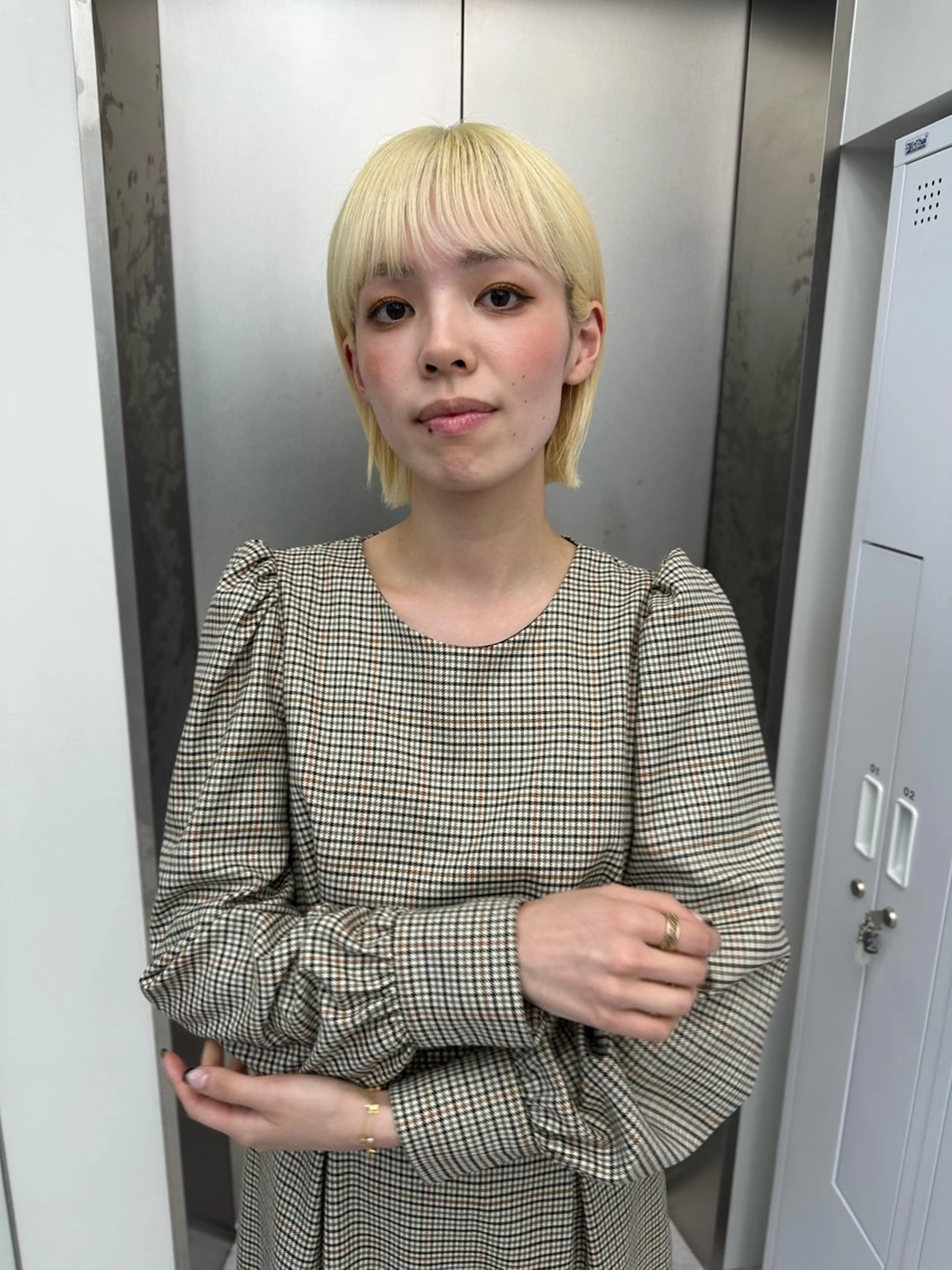 透明感溢れるブリーチダブルカラー🏳️‍⚧️の写真