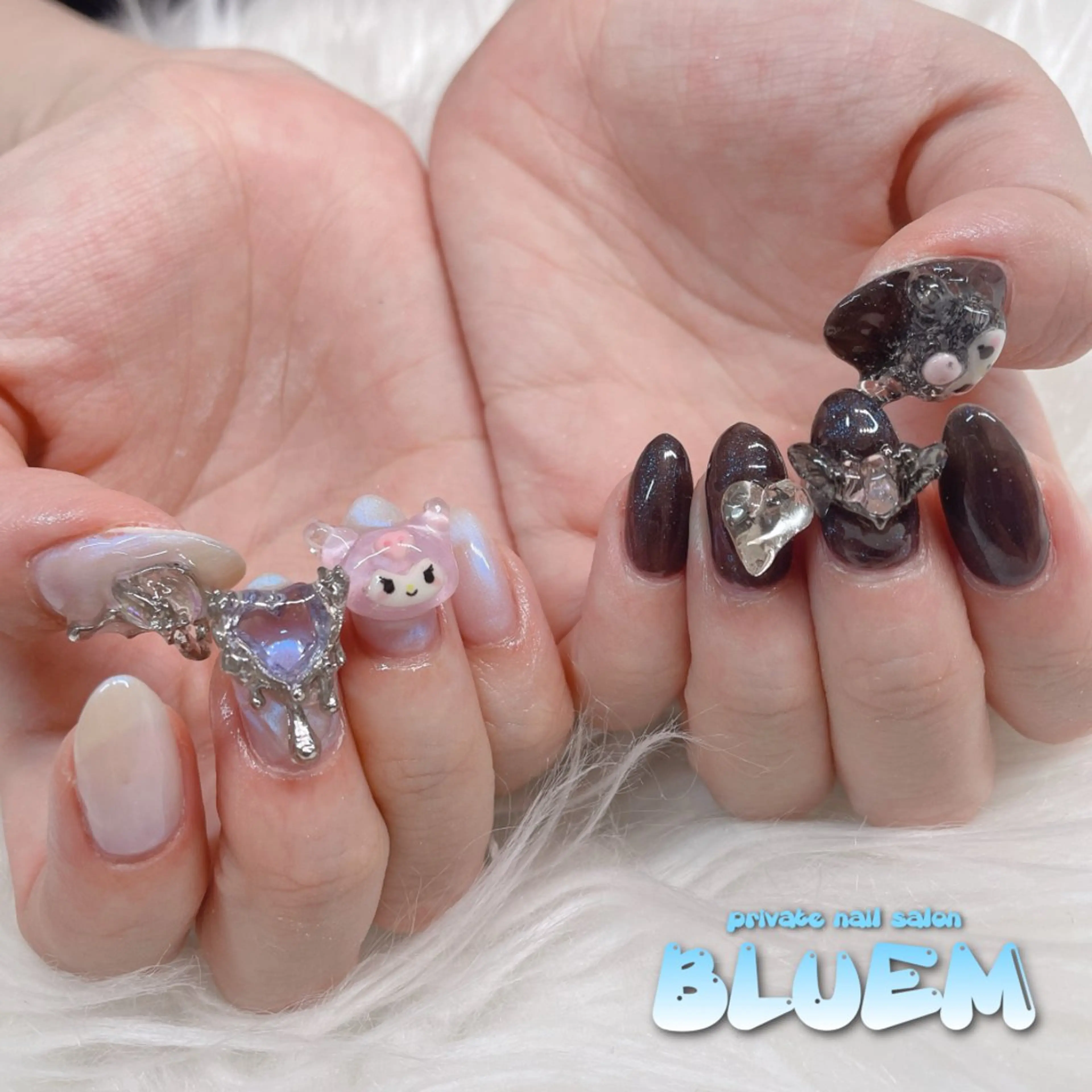 ネイル ハンドネイル ハンドケア BLUEM所属・BLUEM さやかのネイルデザイン
