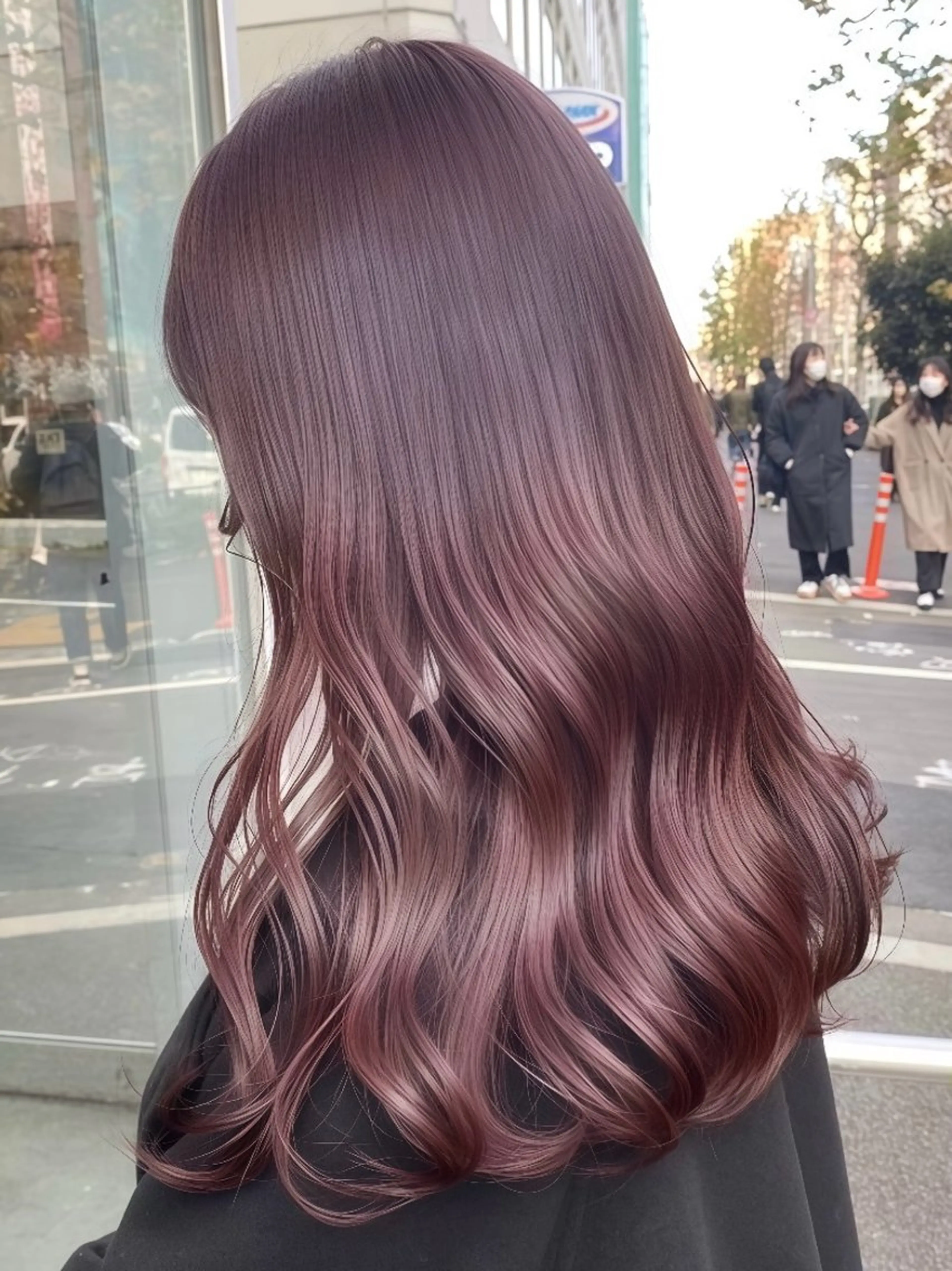 ロング カラー 表参道/透明感 グレージュ職人たつるのヘアスタイル