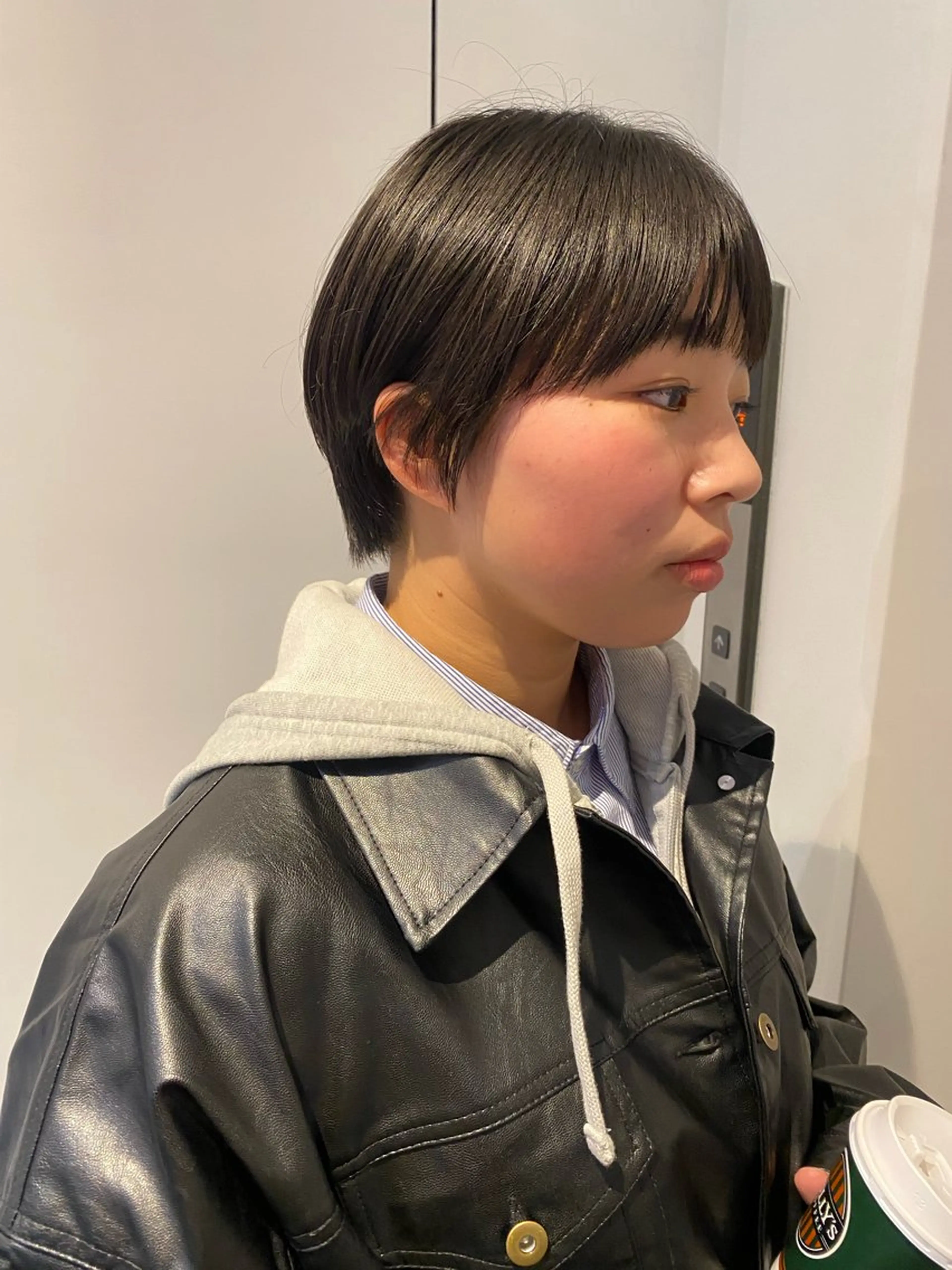 ショート ショートヘア 永田 愛莉のヘアスタイル