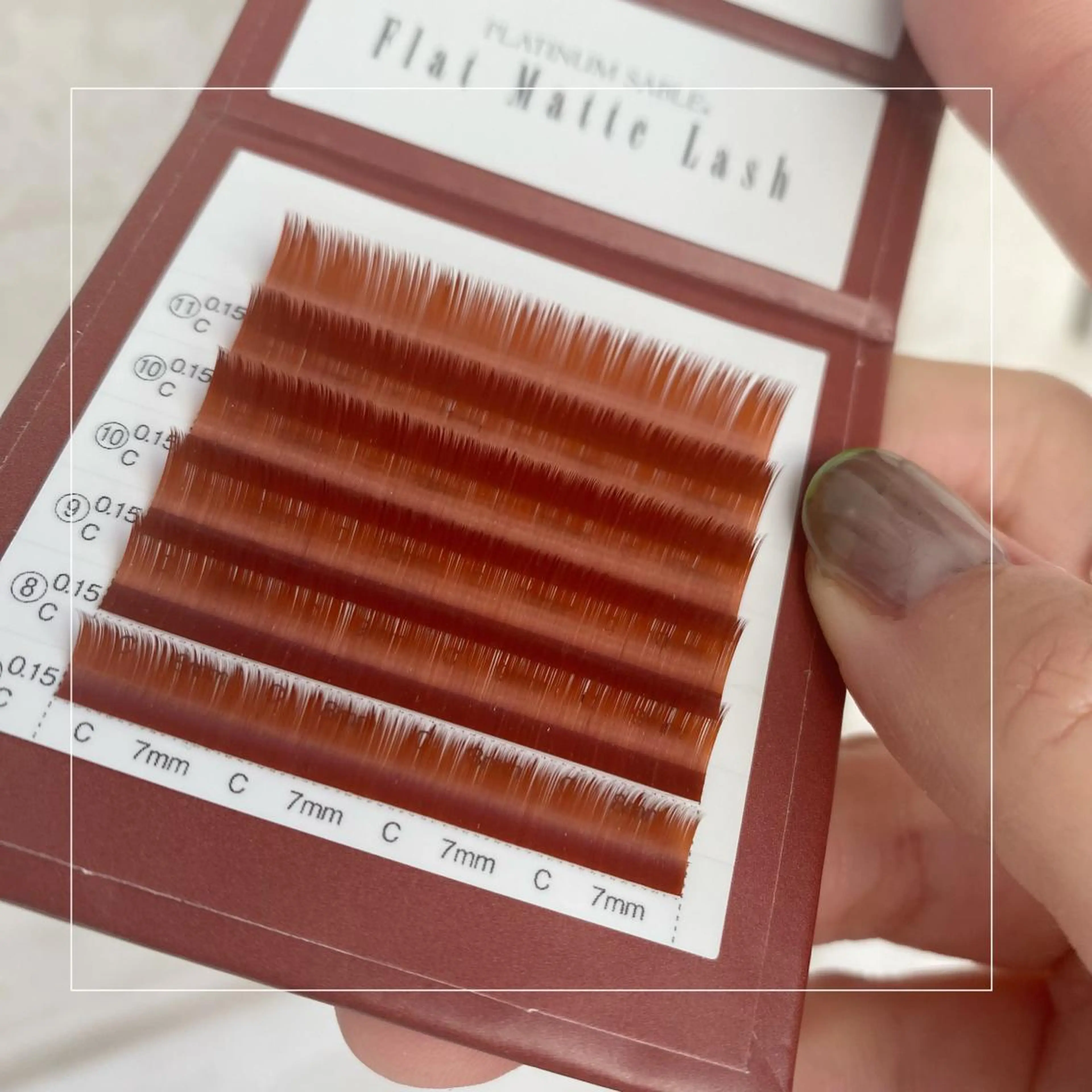 マツエク・マツパ カラーマツエク マツエク ばんどう みおのマツエク・マツパデザイン