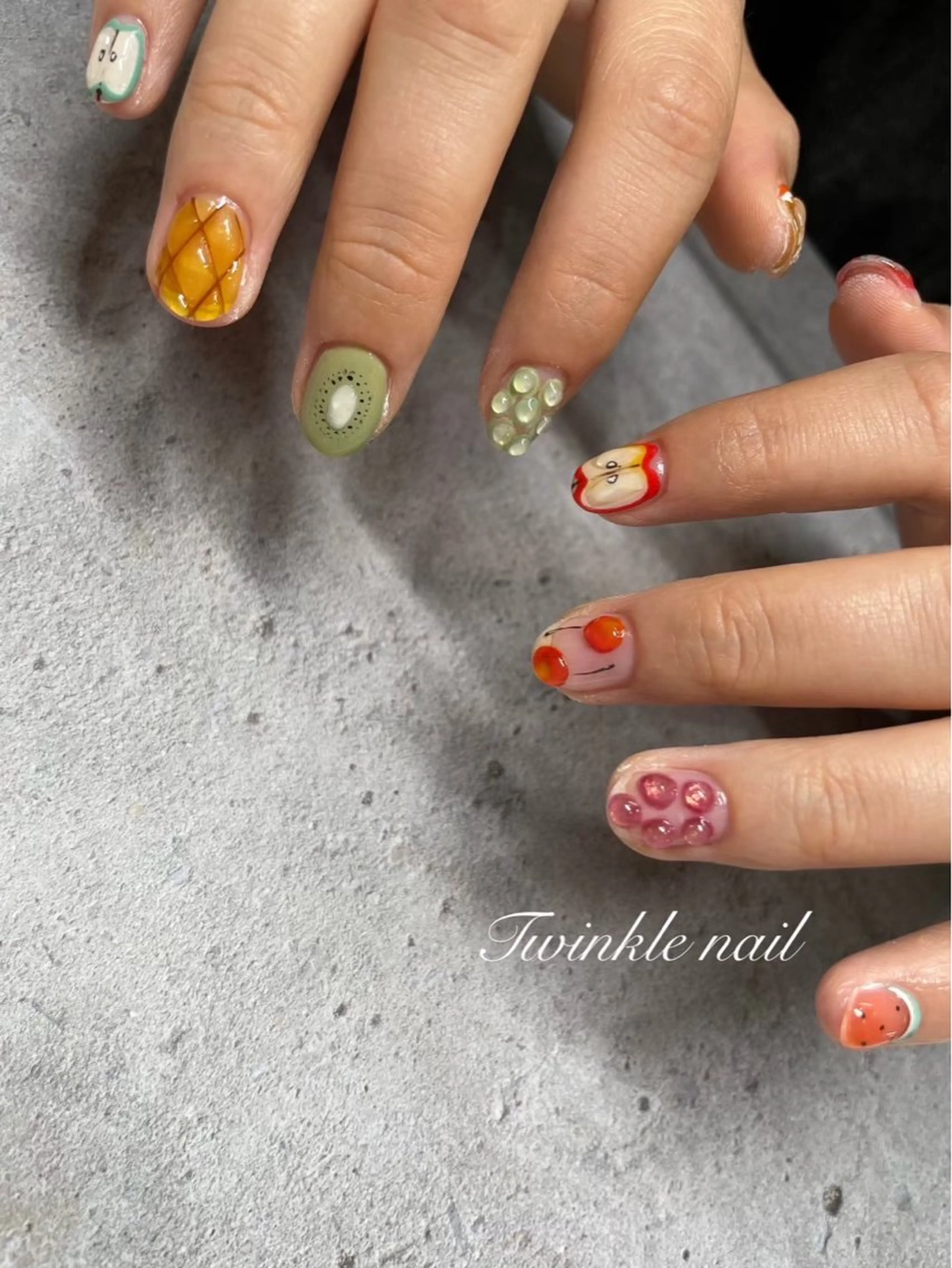 ネイル Twinklenail所属・.ume. nailのネイルデザイン