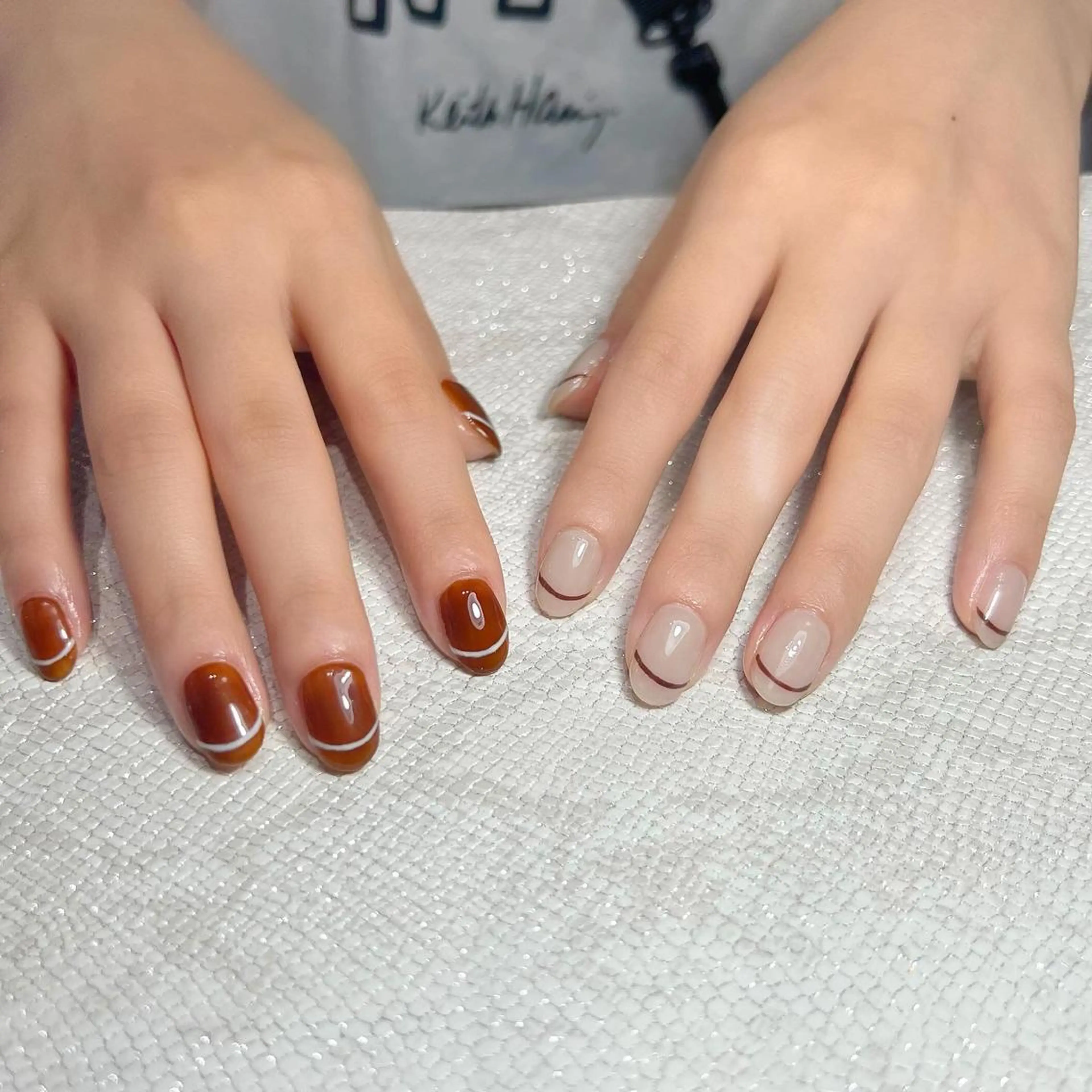 ネイル Mizuliネイル 眉毛メイクのサロンのネイルデザイン