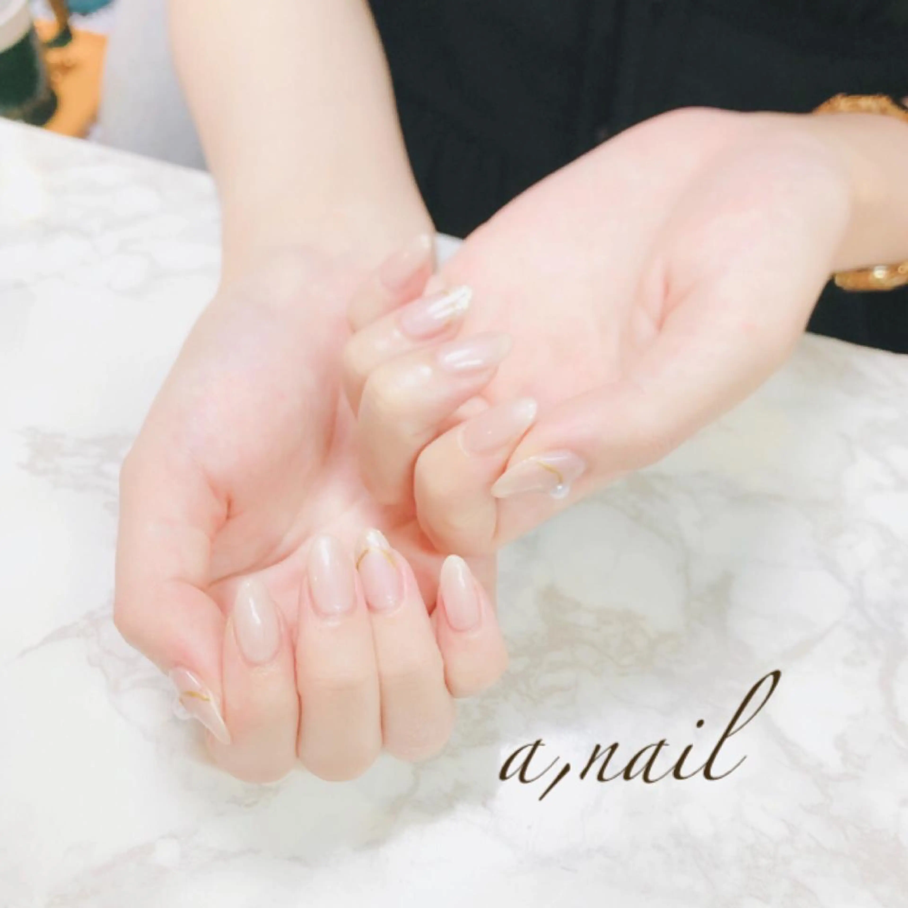 ネイル オーロラネイル フットネイル フレンチネイル ジェルネイル グラデーション ハンドネイル ネイルサロン エーネイルのネイルデザイン