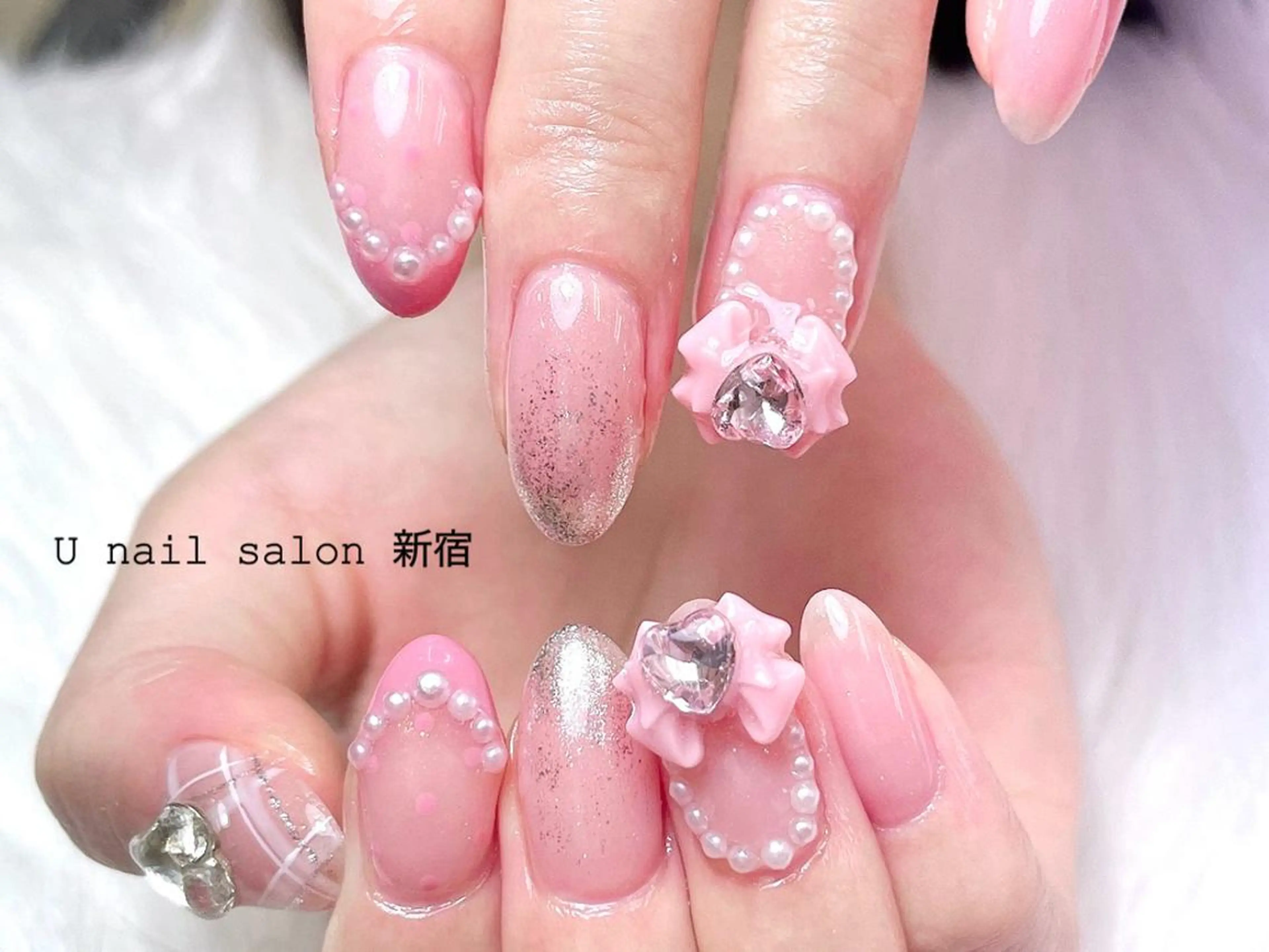 ネイル ハンドネイル U nail🌸 SAYAKO💜のネイルデザイン
