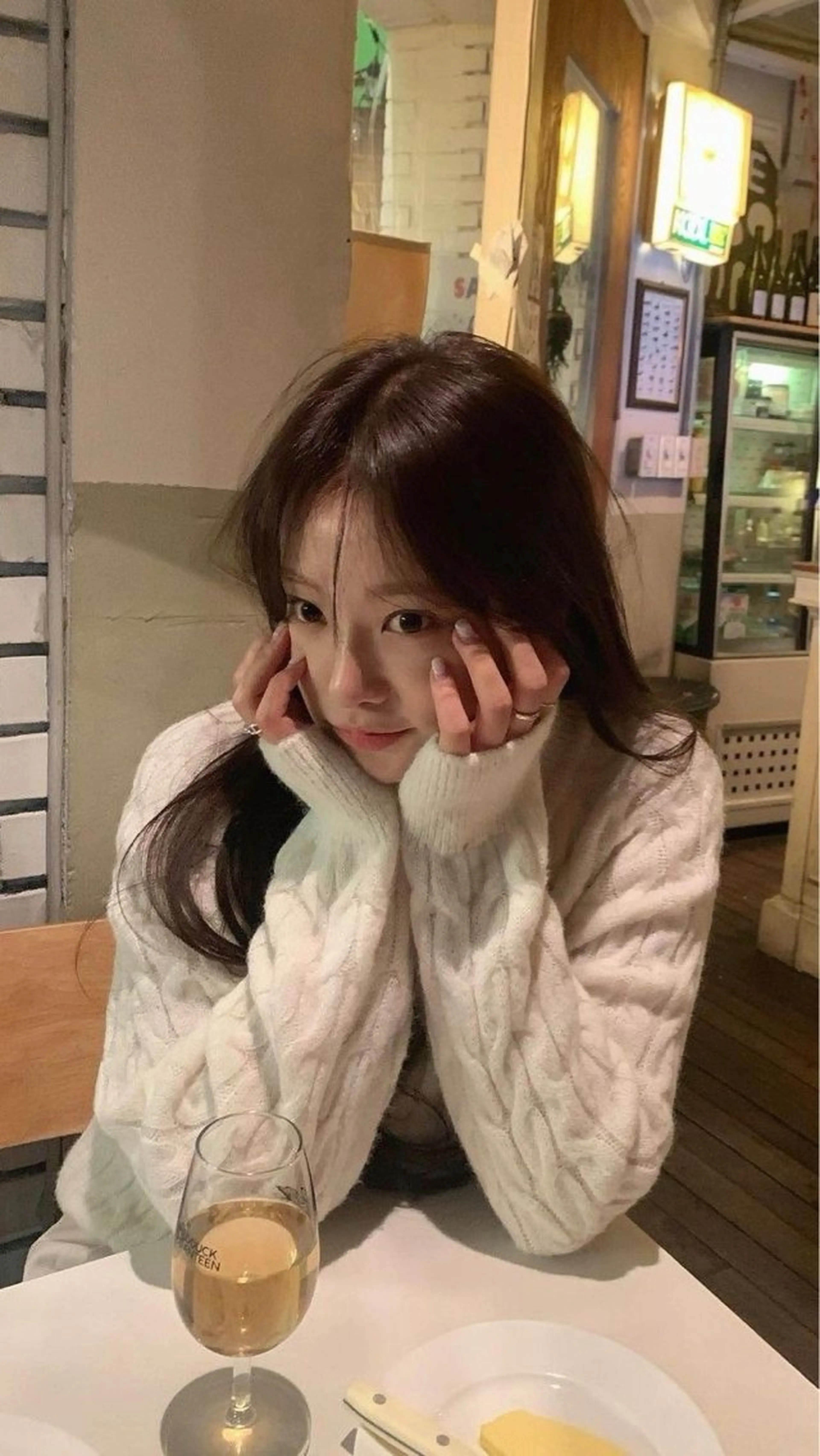 セミロング カラー カット ヘアカラー ナチュラル大人っぽい スタイル MAORIのヘアスタイル