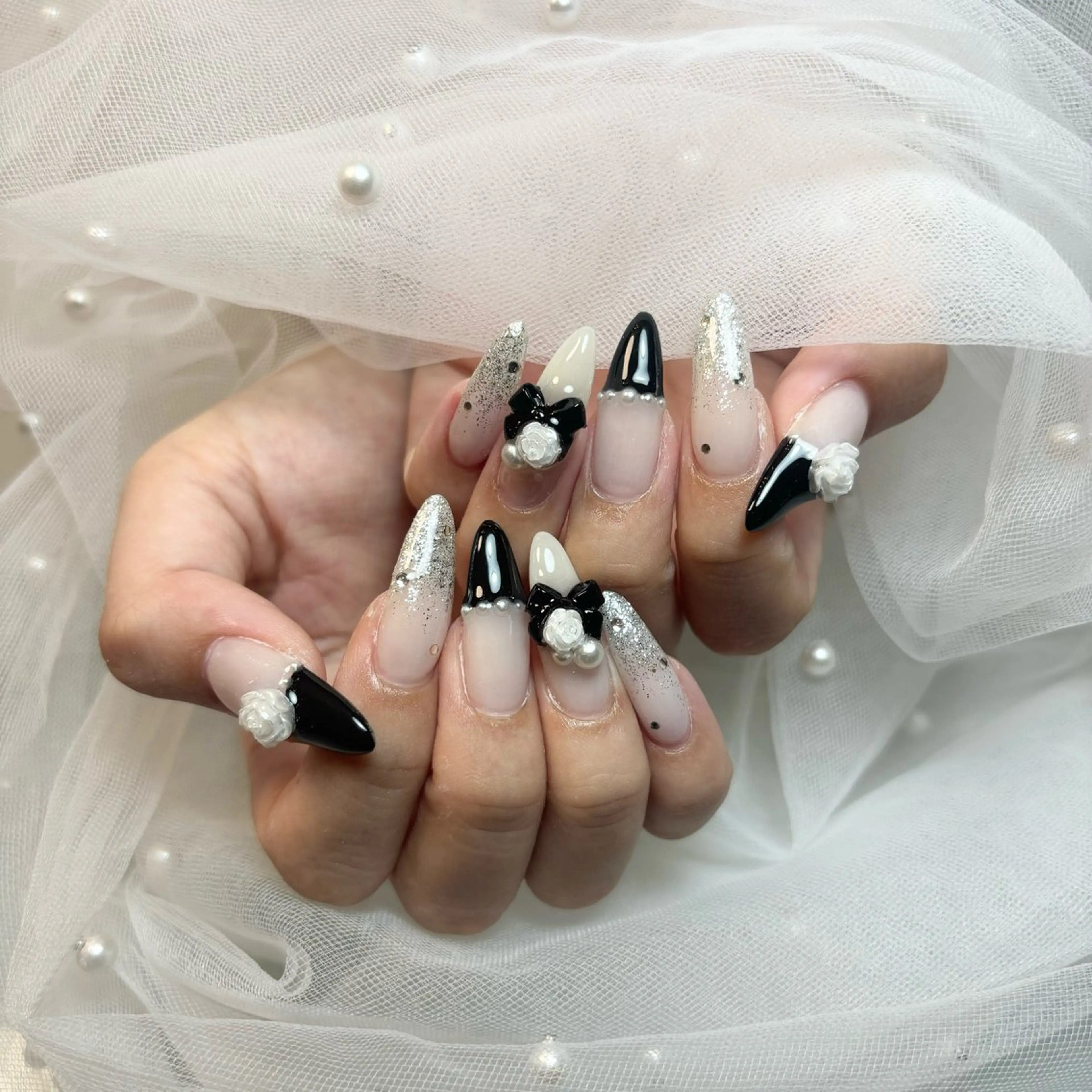 ネイル ハンドネイル ୨୧ mio୨୧のネイルデザイン