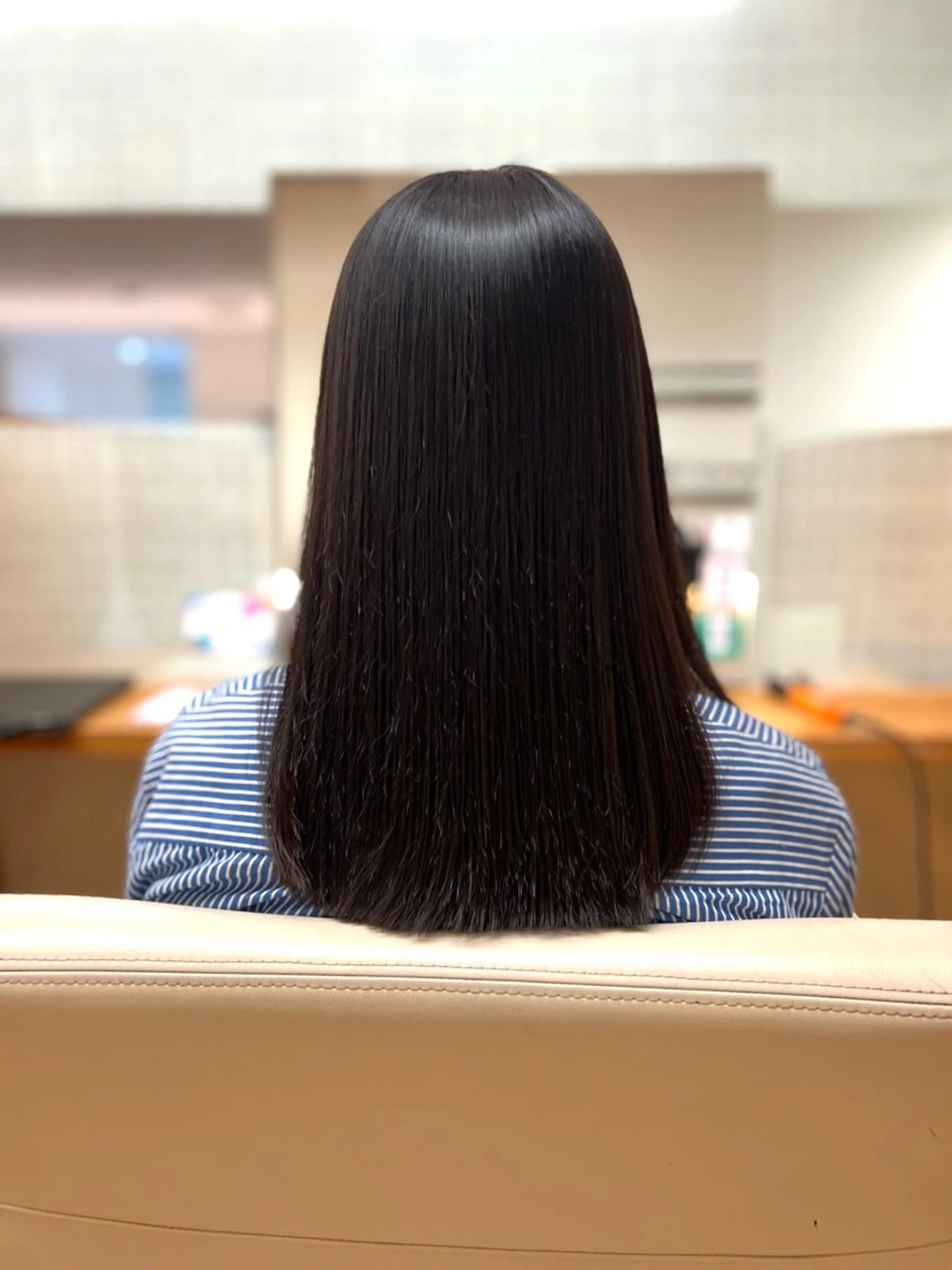 ロング カット 縮毛矯正 トリートメント 🎀渡部 凜花/髪質 改善/艶髪🎀のヘアスタイル