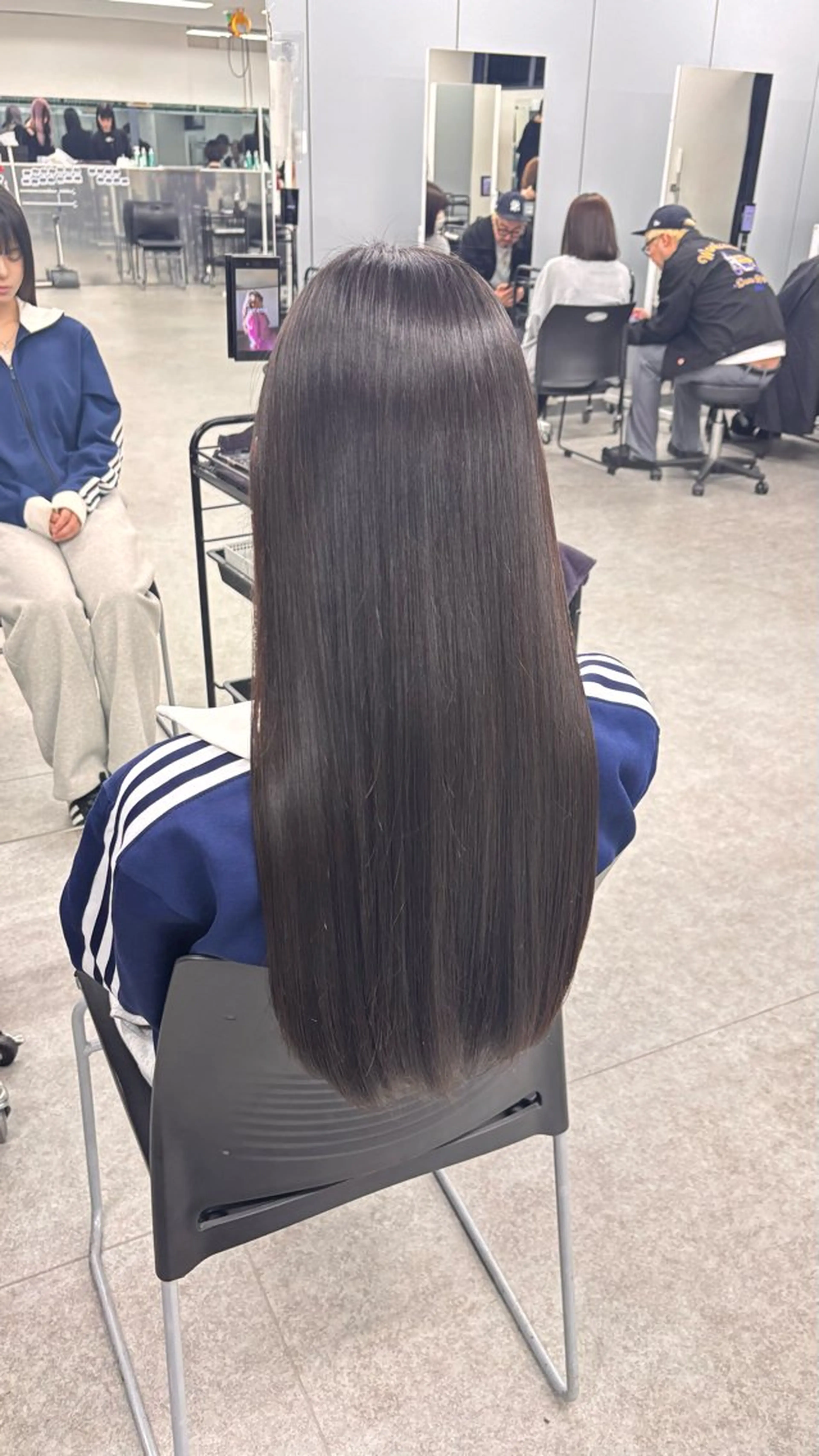 カラー 髪質改善 夏カラーオレンジ ヘアーひめな🫧のヘアスタイル