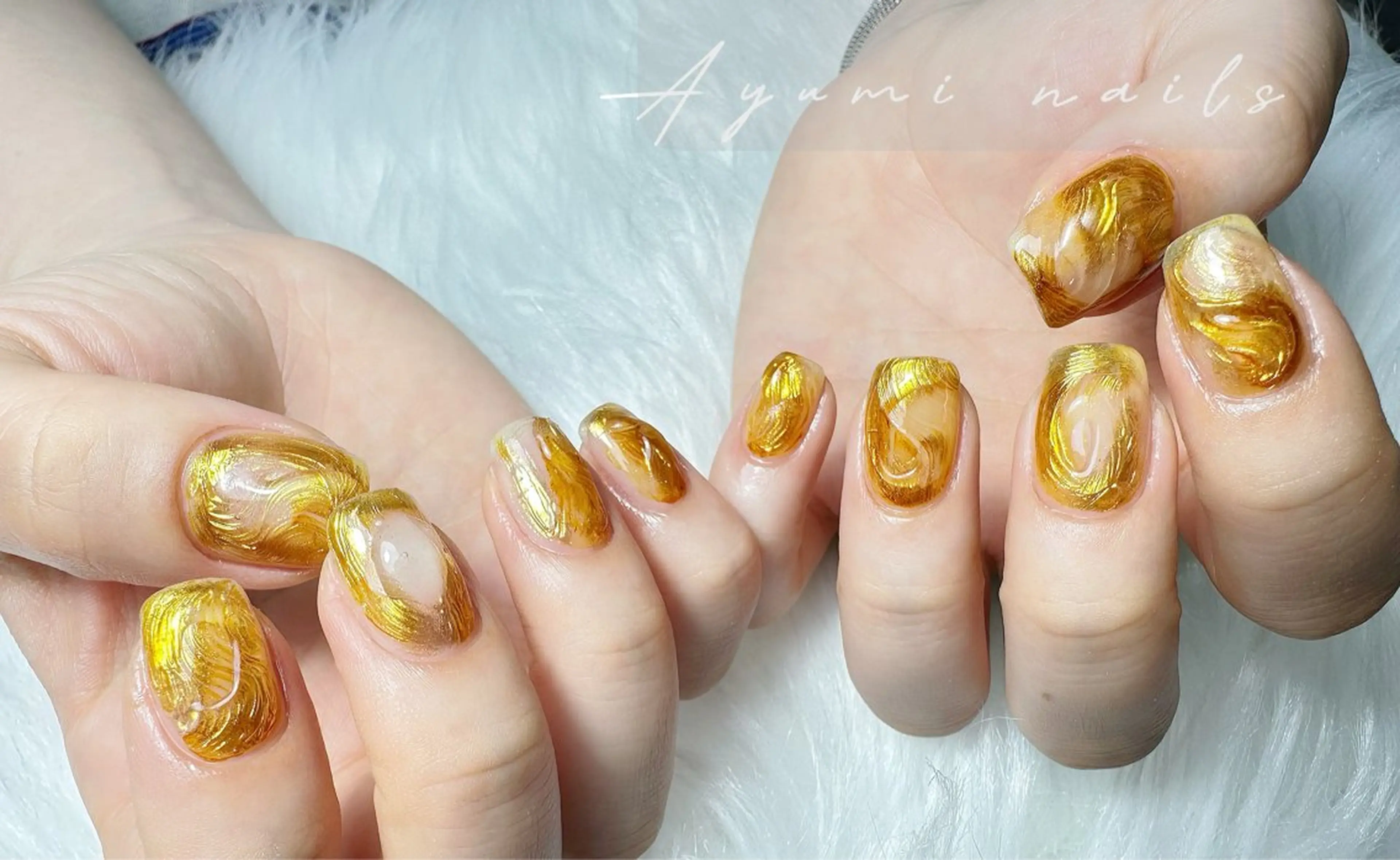 ネイル YUMI ニュアンスnailsのネイルデザイン