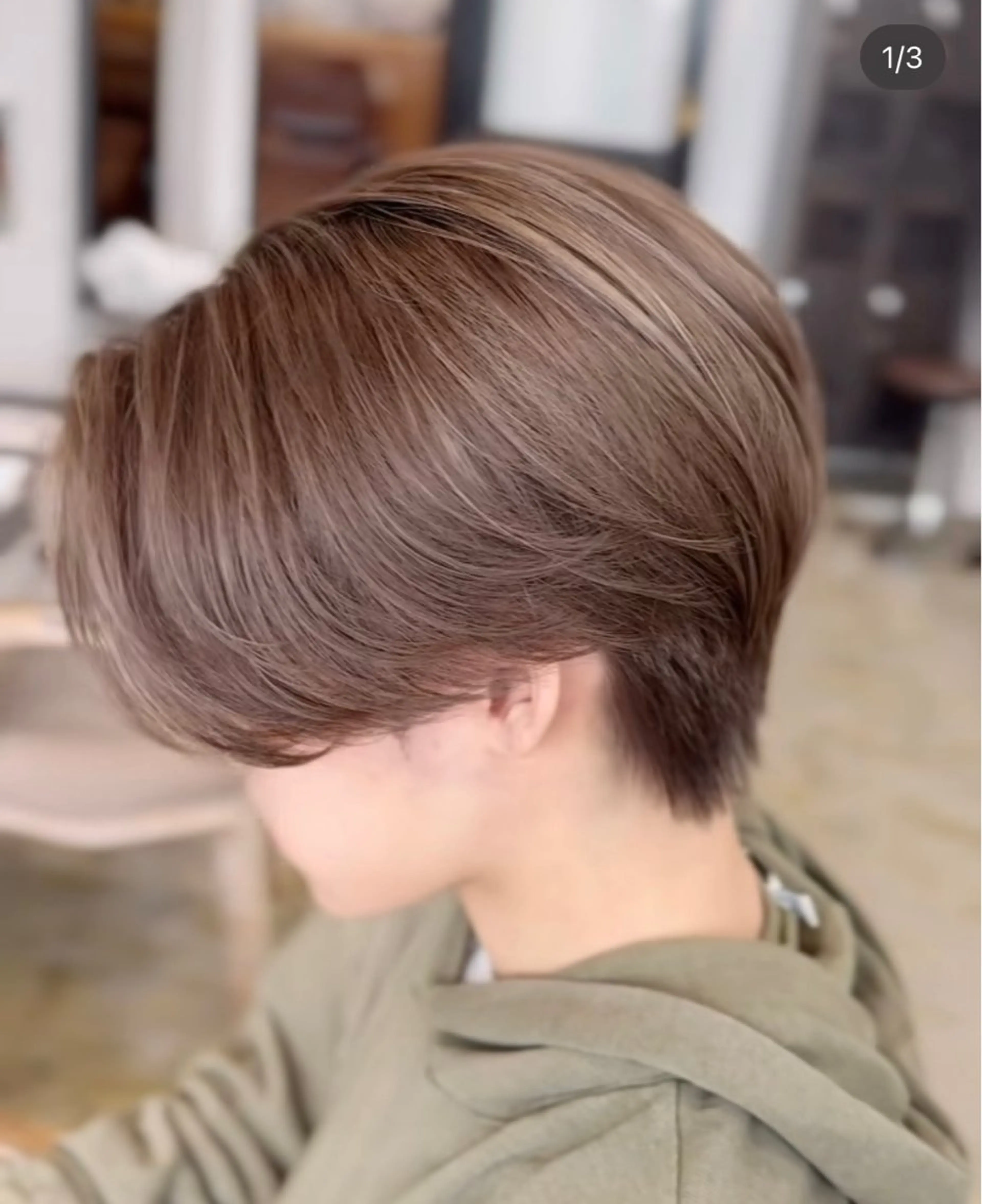 ショート MUKU所属・fuka モデル募集のヘアスタイル