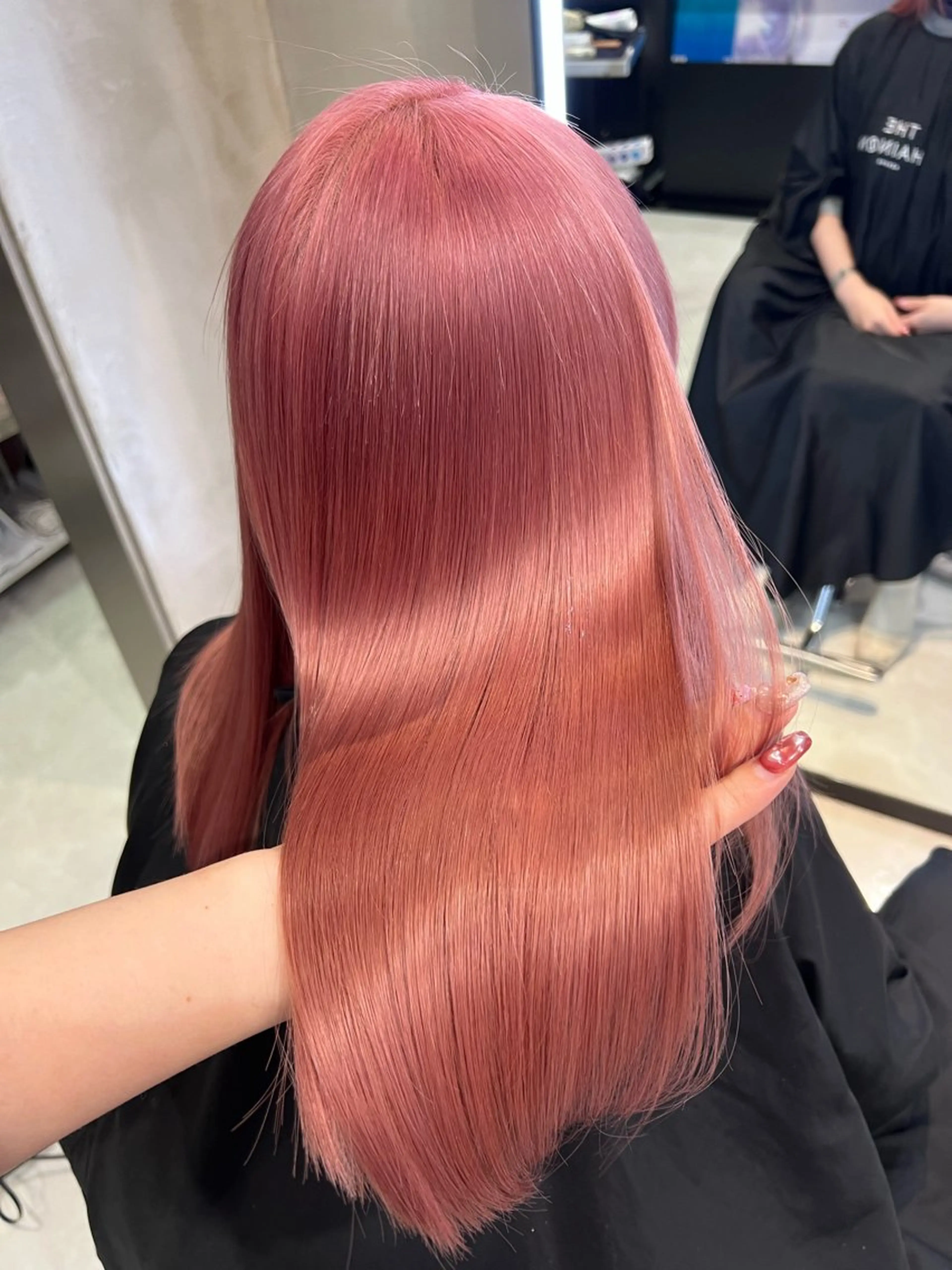 ロング ヘアカラー トリートメント ハイトーン♡ブリーチ ♡エクステ♡nanaのヘアスタイル