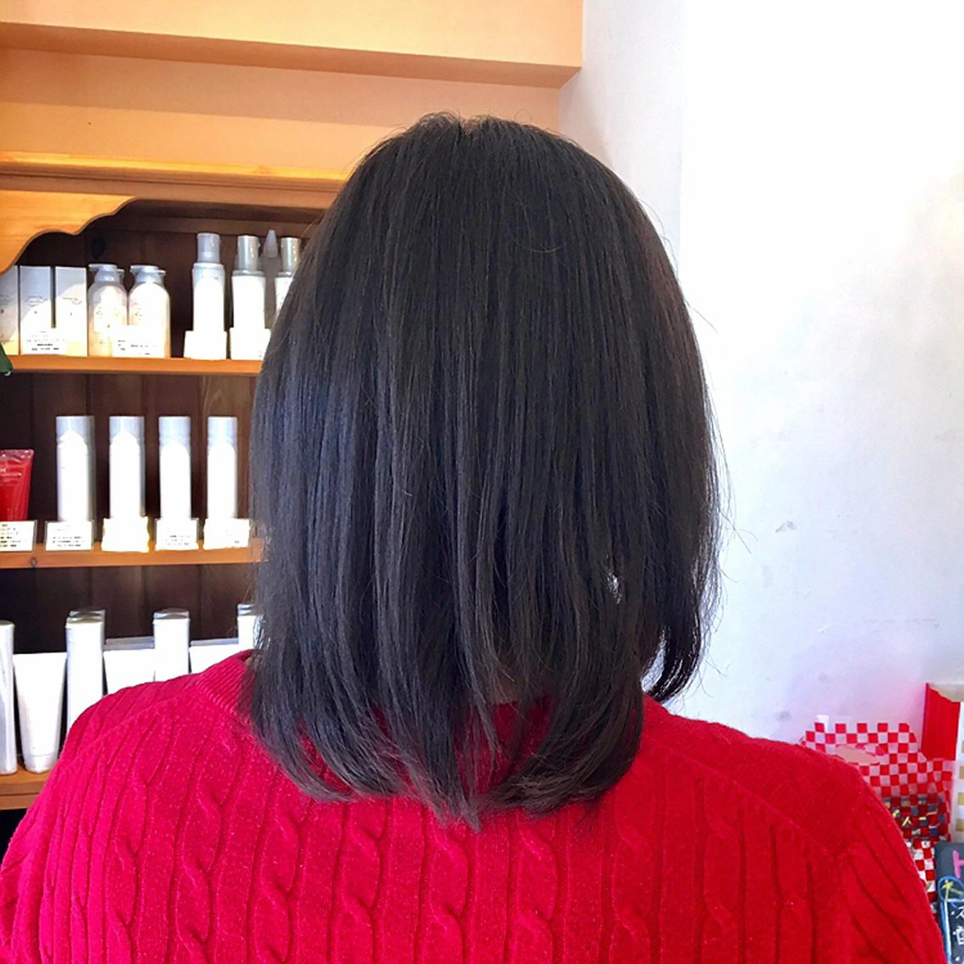 カラー アッシュ ブルーカラー ブルーアッシュ ヘアーショップクリコ所属・リ コのヘアスタイル