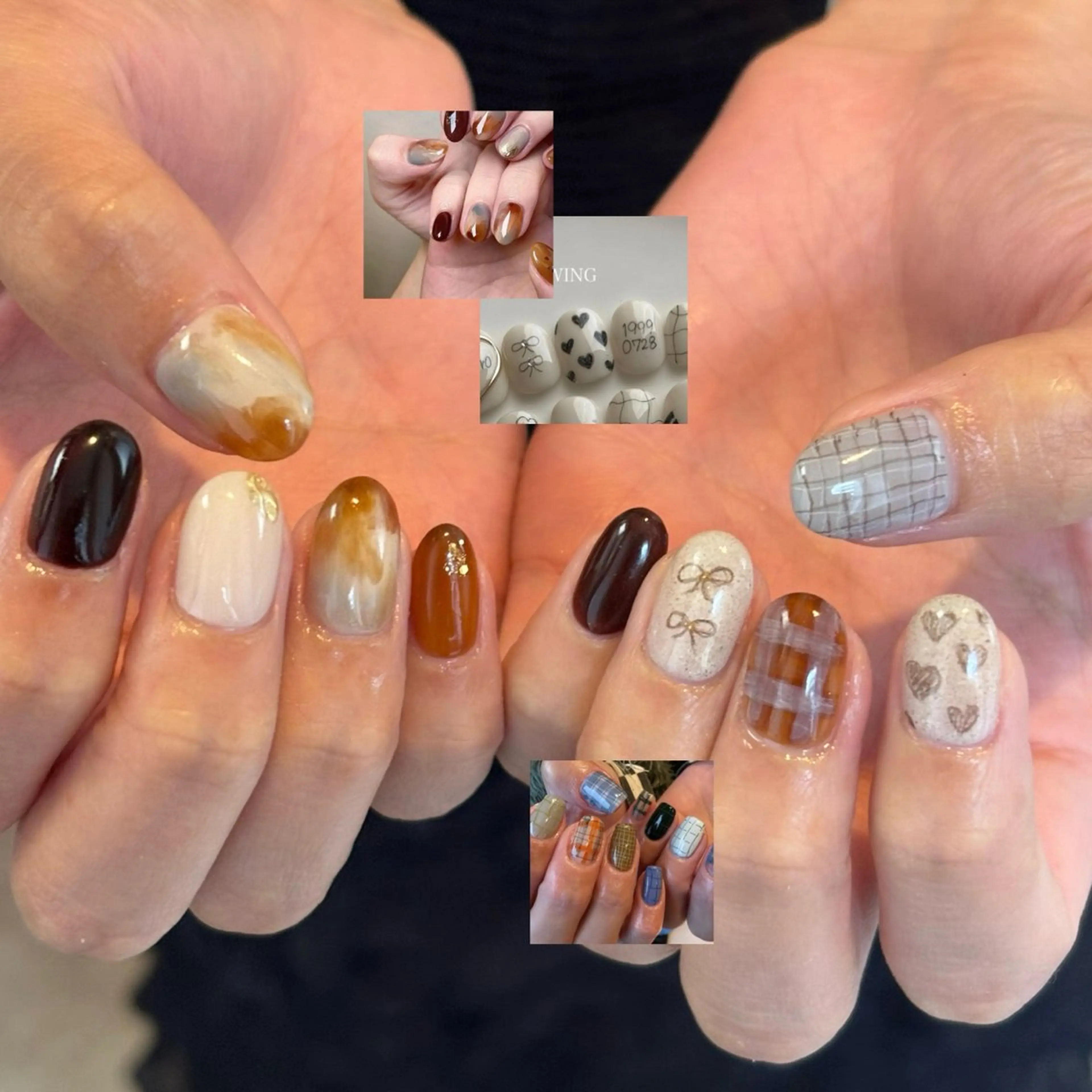 ネイル ハンドネイル scre as Etelのネイルデザイン