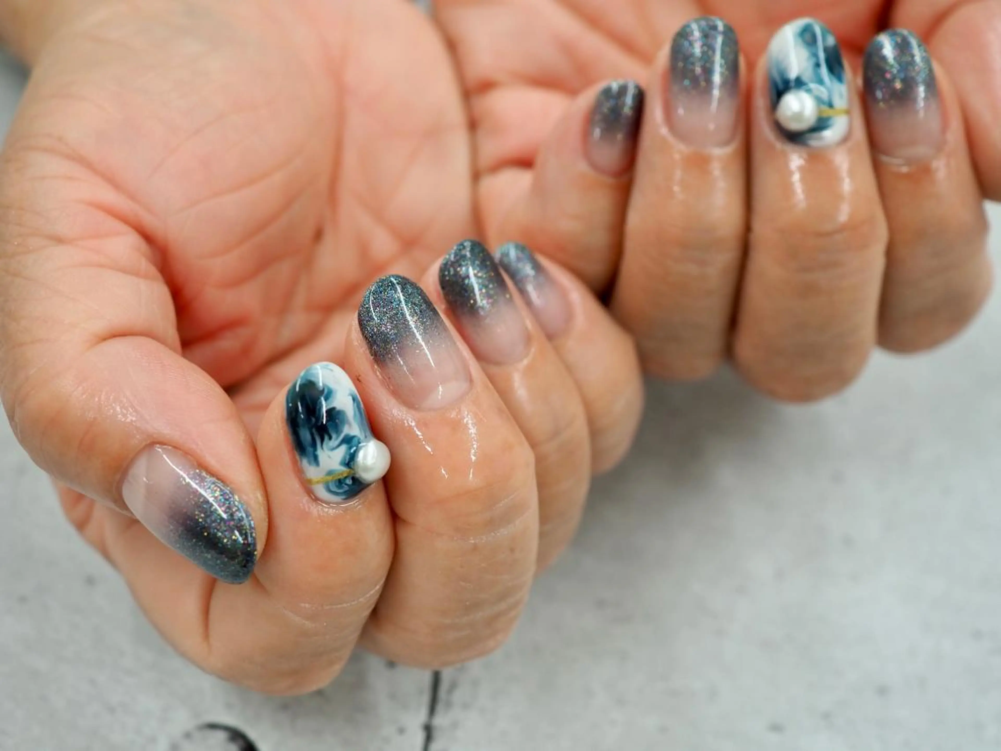 ネイル ハンドネイル Glück...所属・kohashi miwaのネイルデザイン