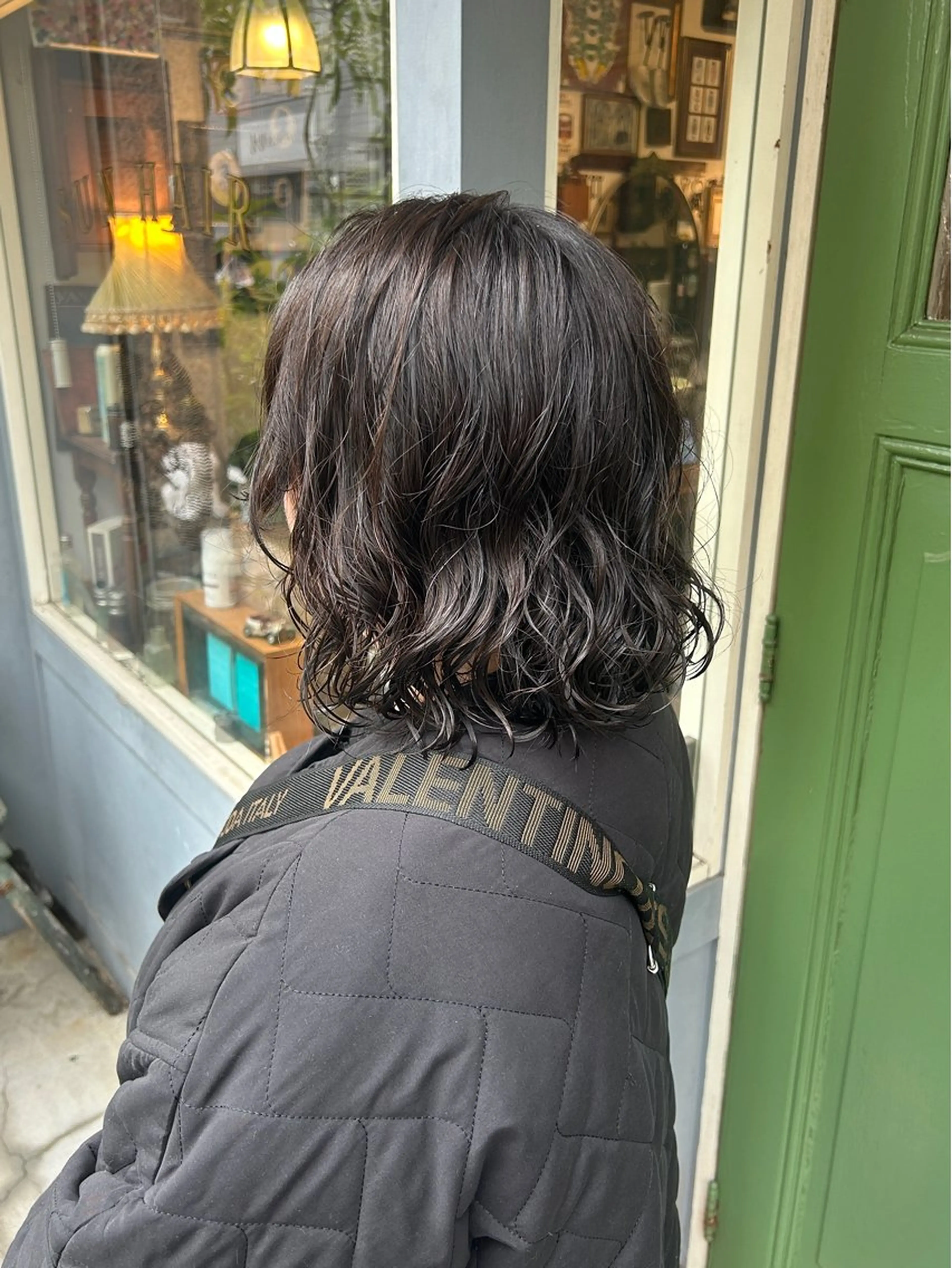 ショート パーマ カット パーマ トリートメント 清水千優/パーマ/透 明感カラー/メンズのヘアスタイル