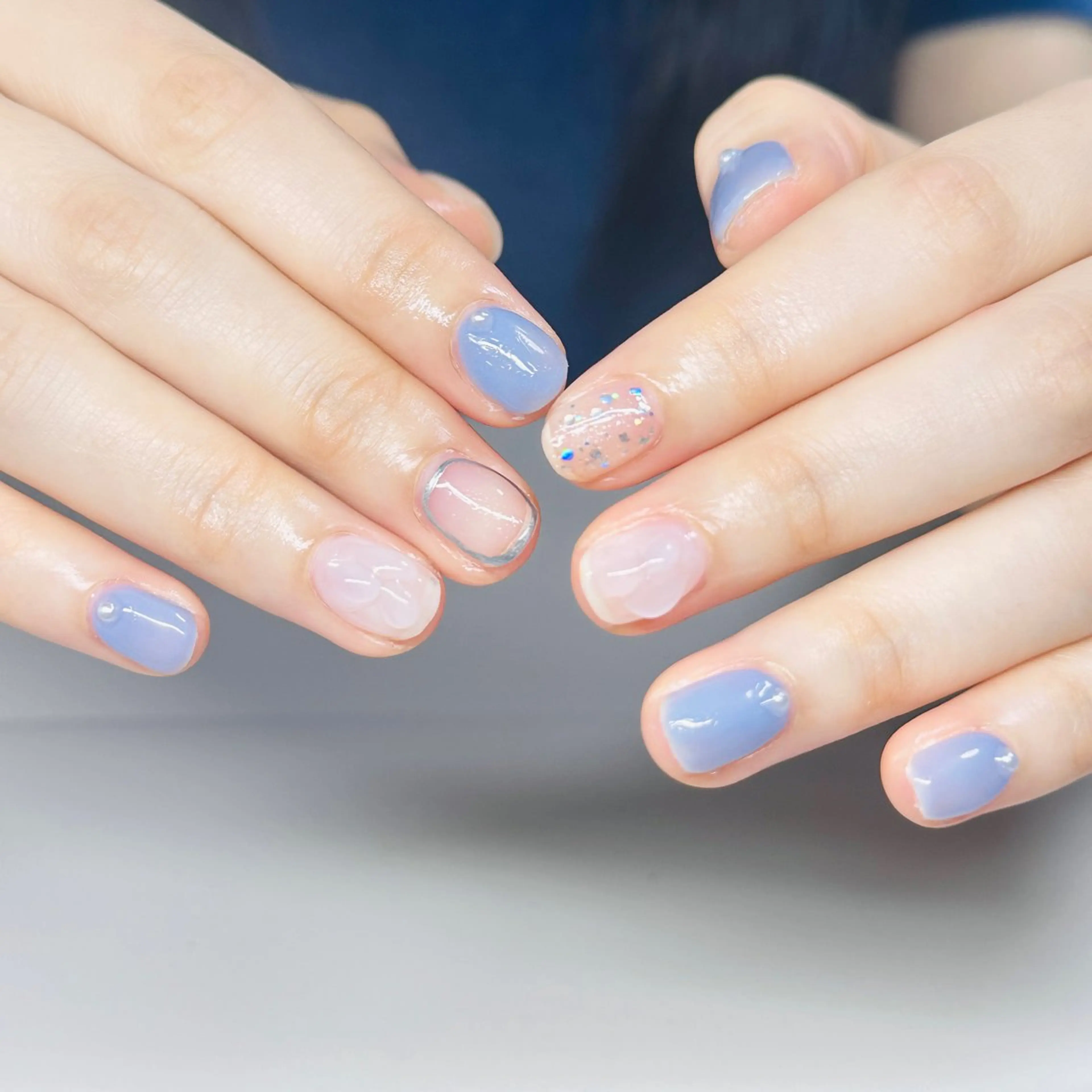 ネイル コネコネイルサロン モデル用のネイルデザイン