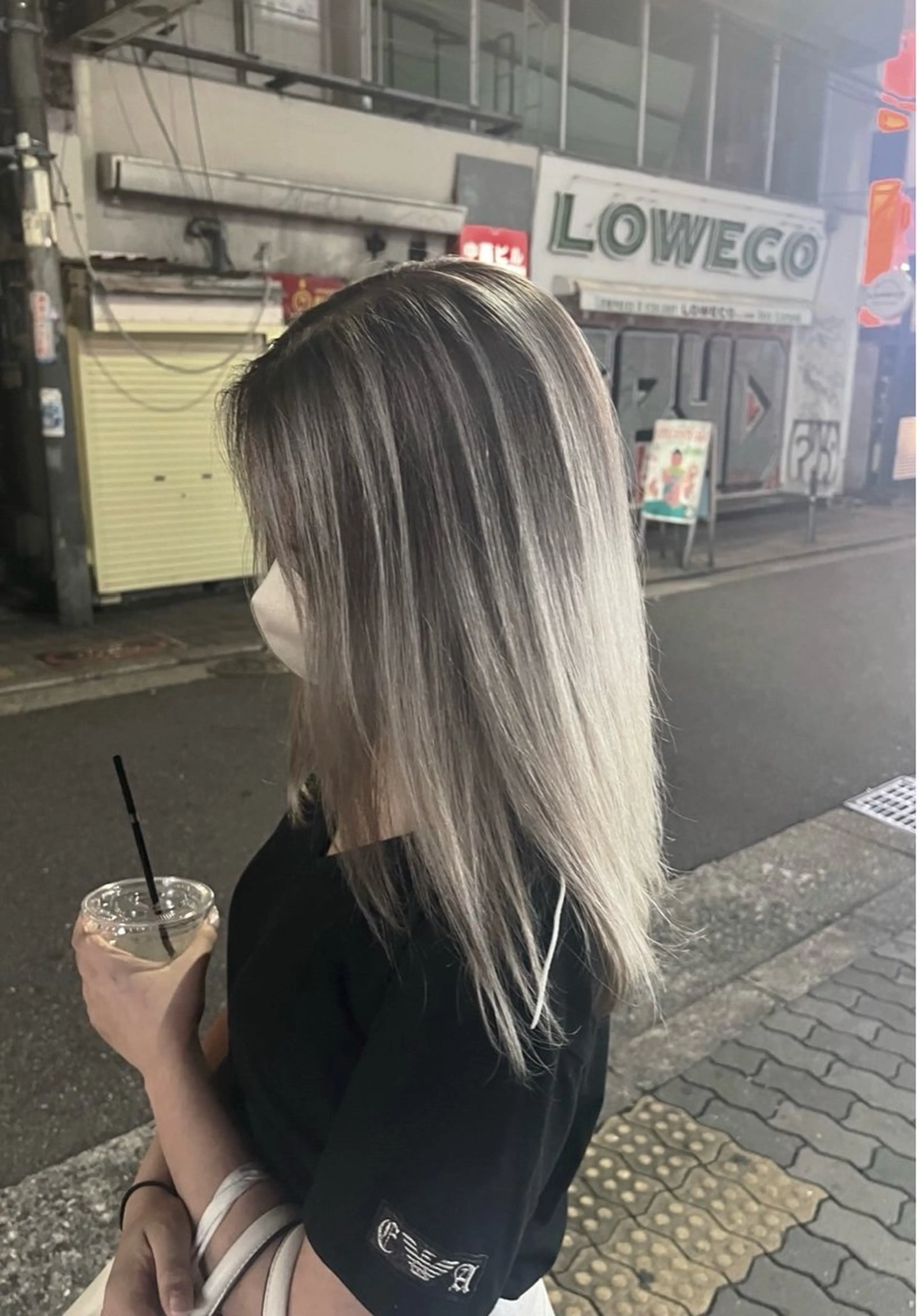 ミディアム カラー バレイヤージュ レイヤーカット ヘアカラー トリートメント ROBIN所属・指名数No.1 /NAOYAのヘアスタイル