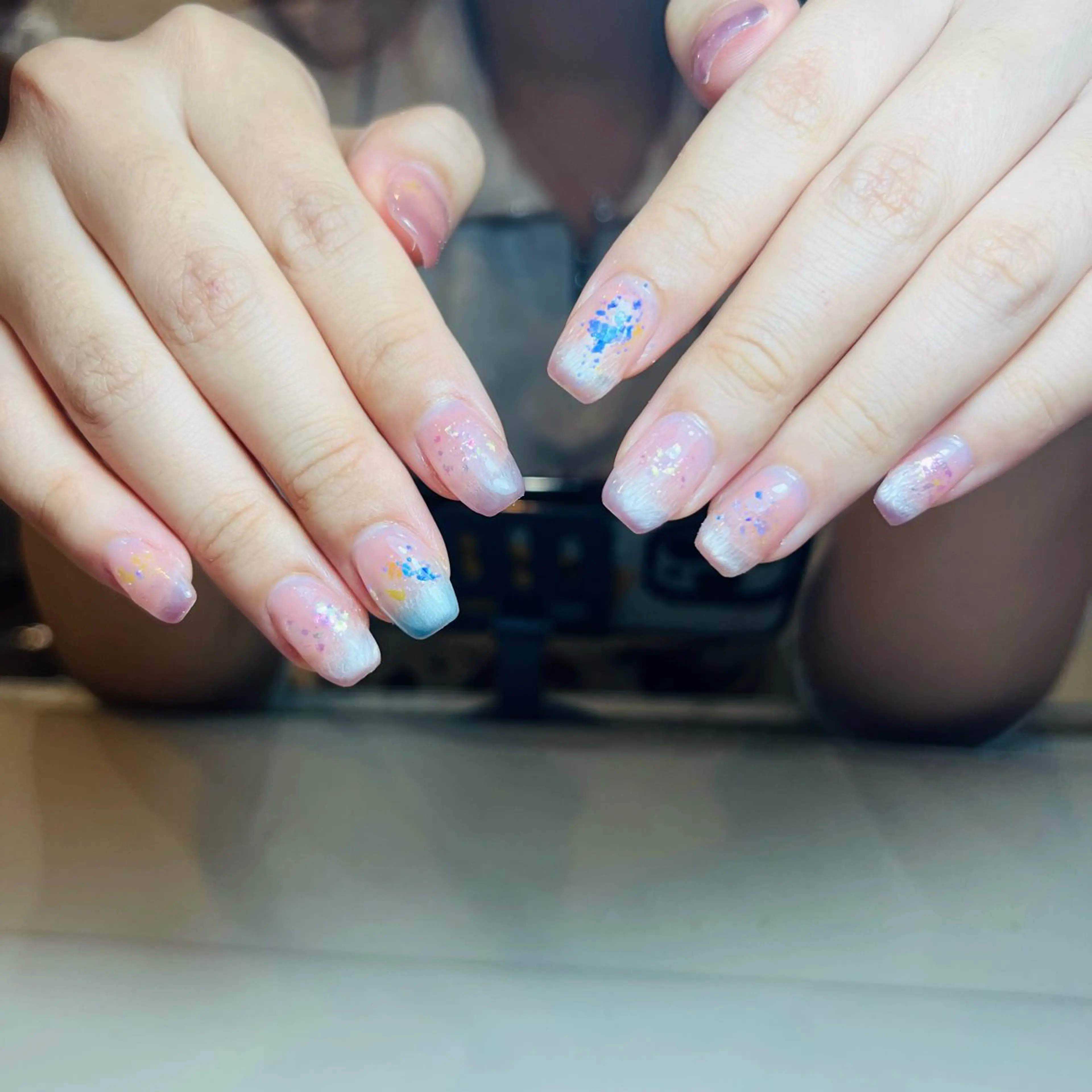 ネイル ツイードネイル 冬ネイル クリスマス YO YOのネイルデザイン