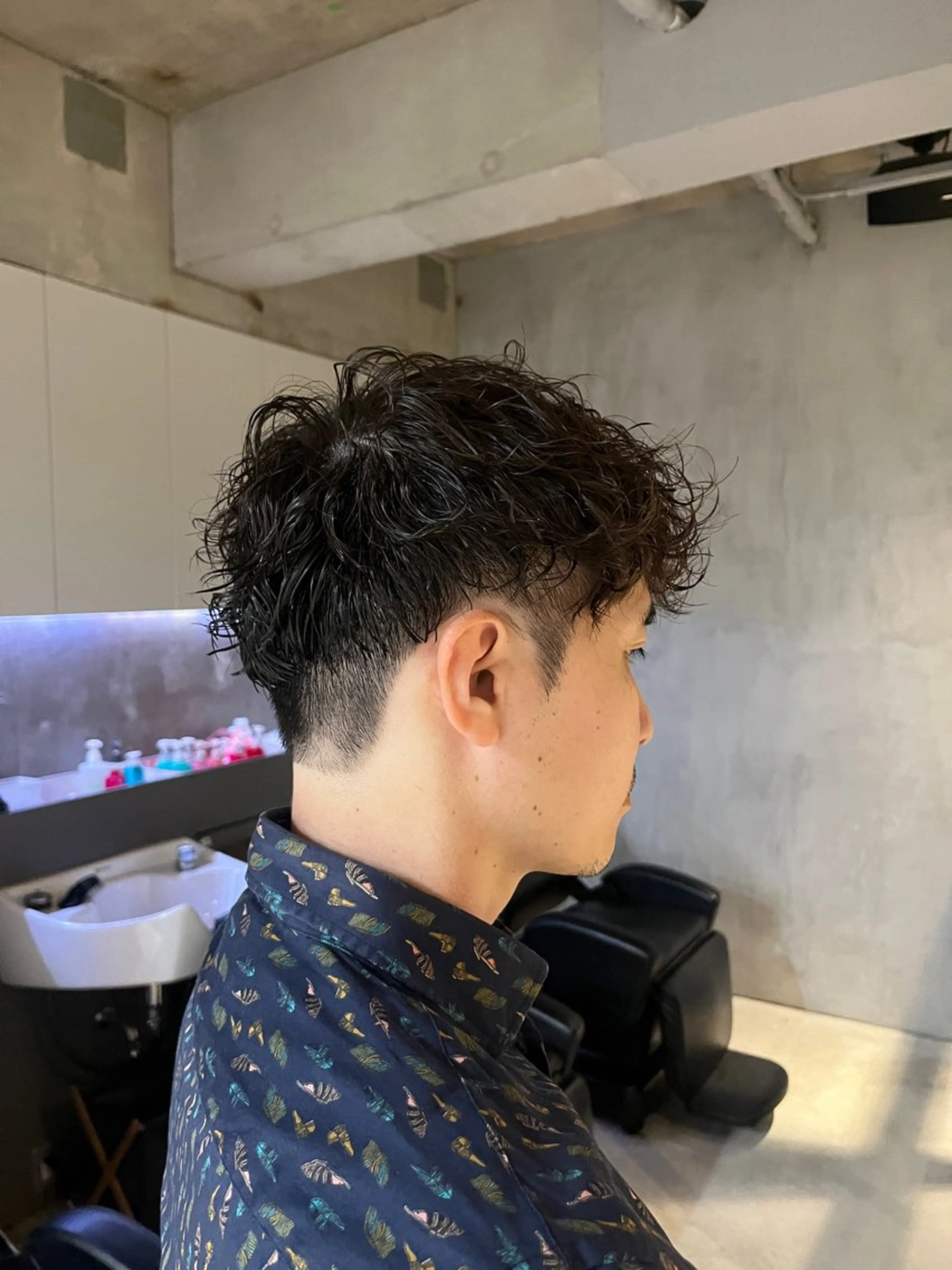 ショート パーマ パーマ elima 調布所属・ちせ/ 透明感カラー /調布˚ 🦢₊✧のヘアスタイル