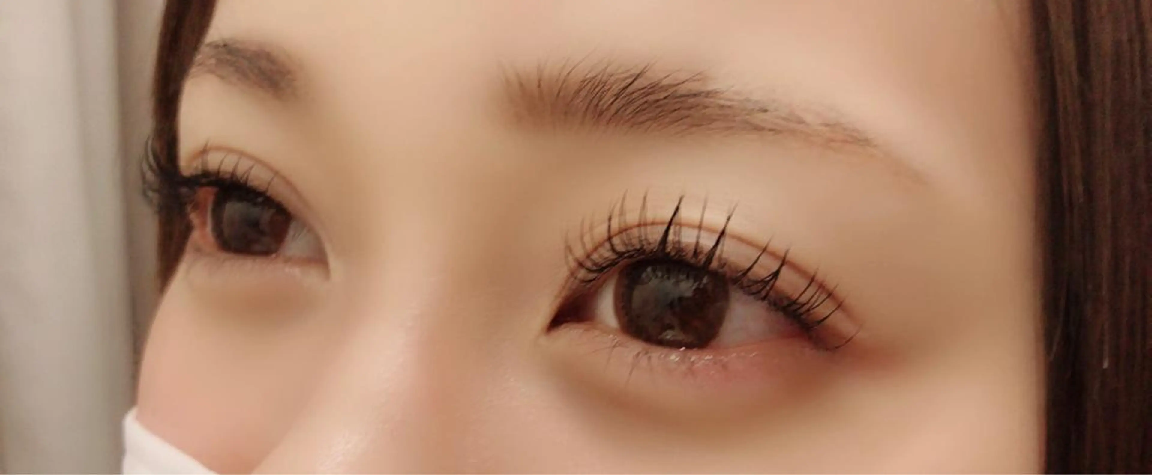 マツエク・マツパ CCカール Cカール フラットラッシュ マツエク ルクール東三条店 玉井 愛紡のマツエク・マツパデザイン