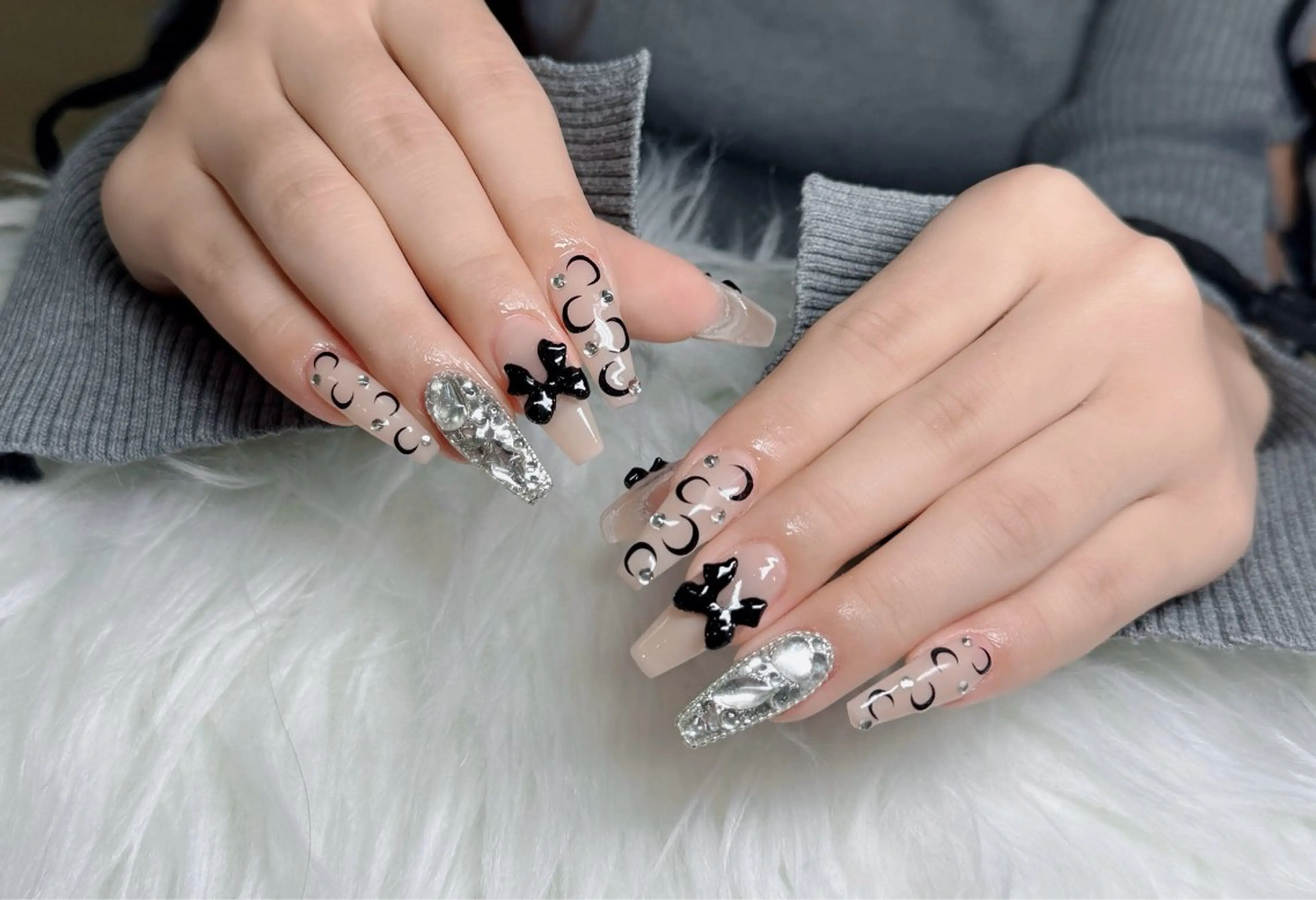 ネイル アートネイル 韓国ネイル 持ち込み ワンホンネイル ハンドネイル Lenie Nail Salonのネイルデザイン