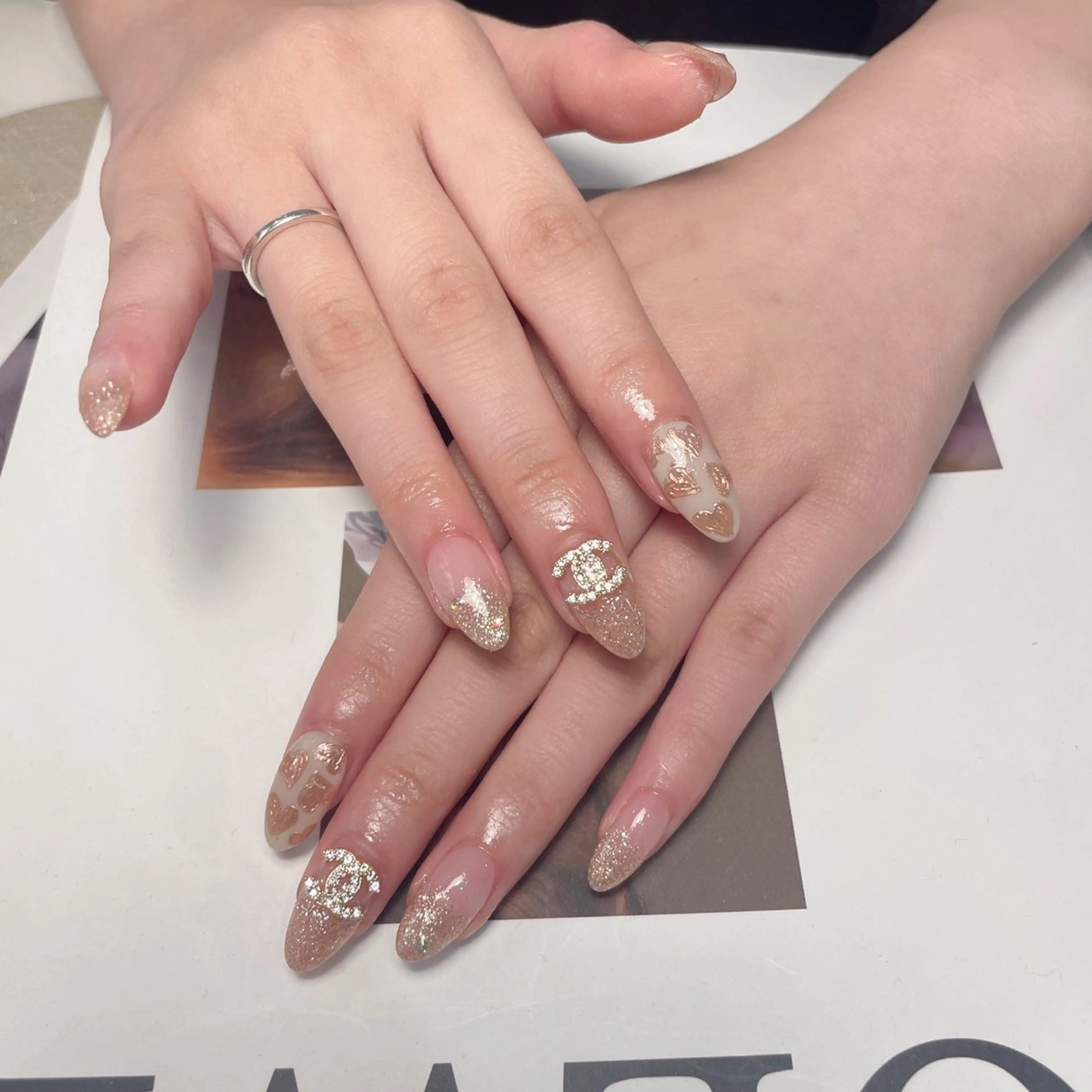 ネイル ハンドネイル DigNail Moeのネイルデザイン