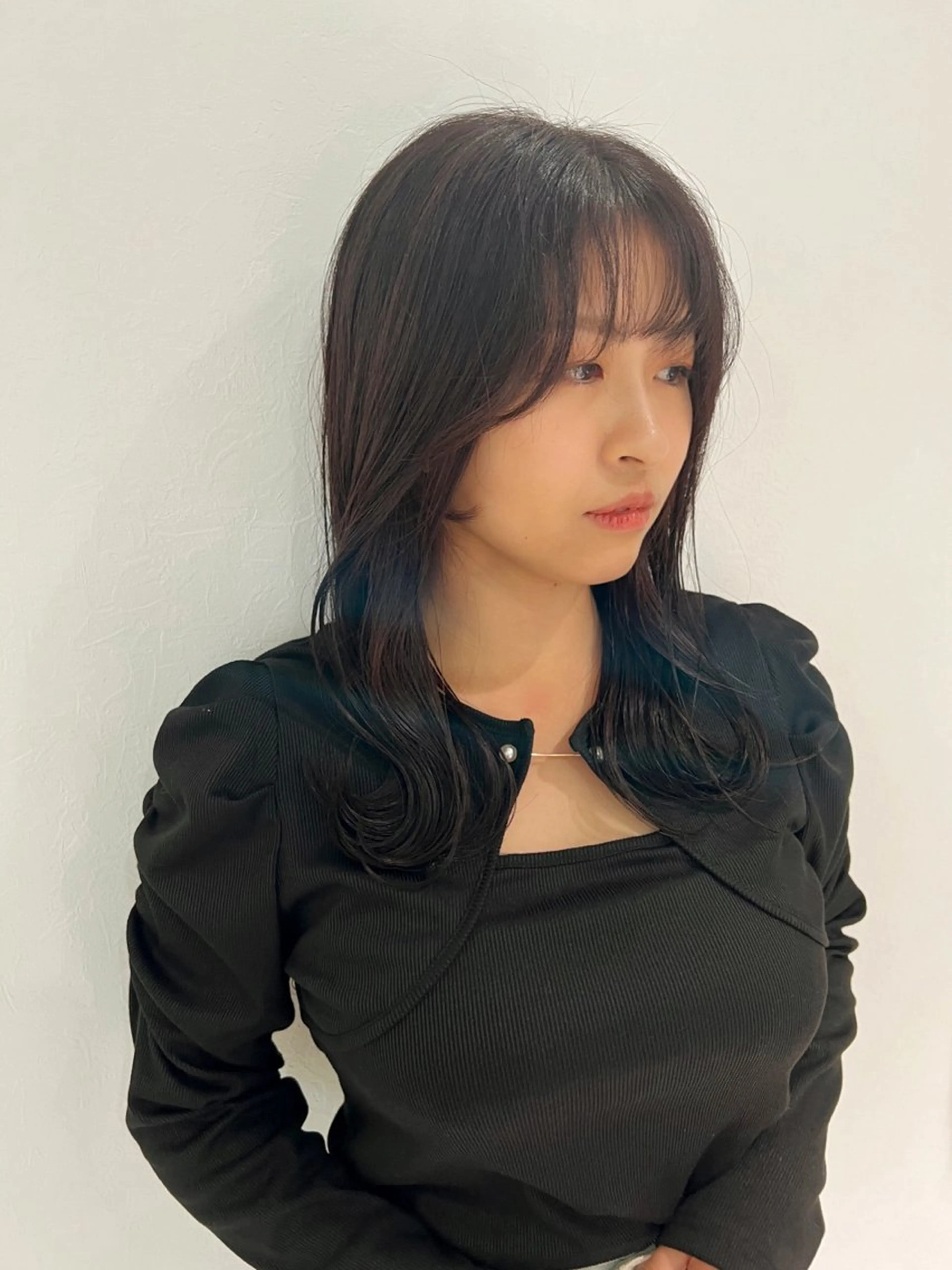 ミディアム カラー ヘアアレンジ ブラウンカラー モカブラウン 「sumi」Hair  Design所属・「sumi」 AMIのヘアスタイル