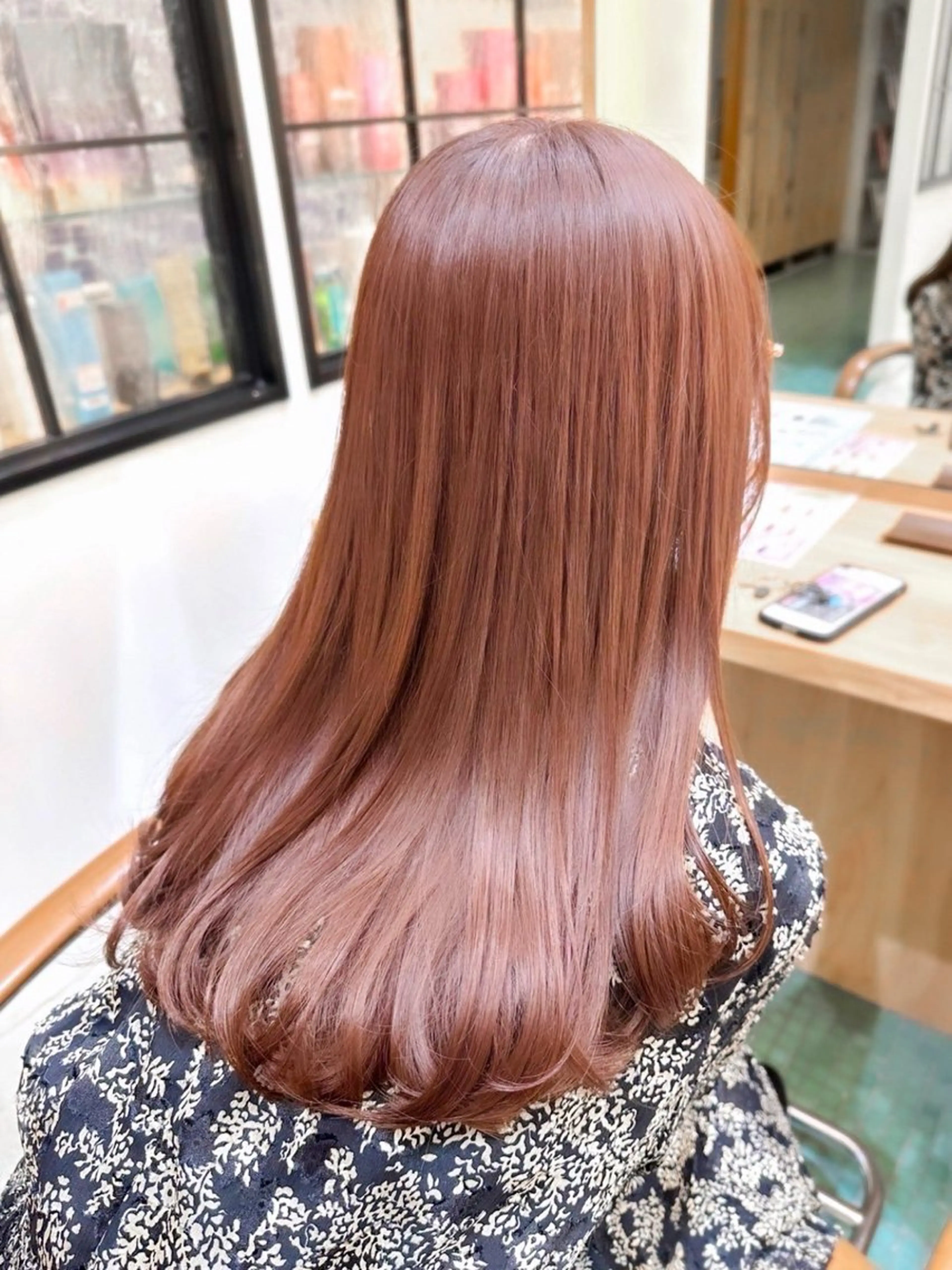 ロング ヘアカラー トリートメント ATENA所属・撮影モデル様募集 直樹のヘアスタイル