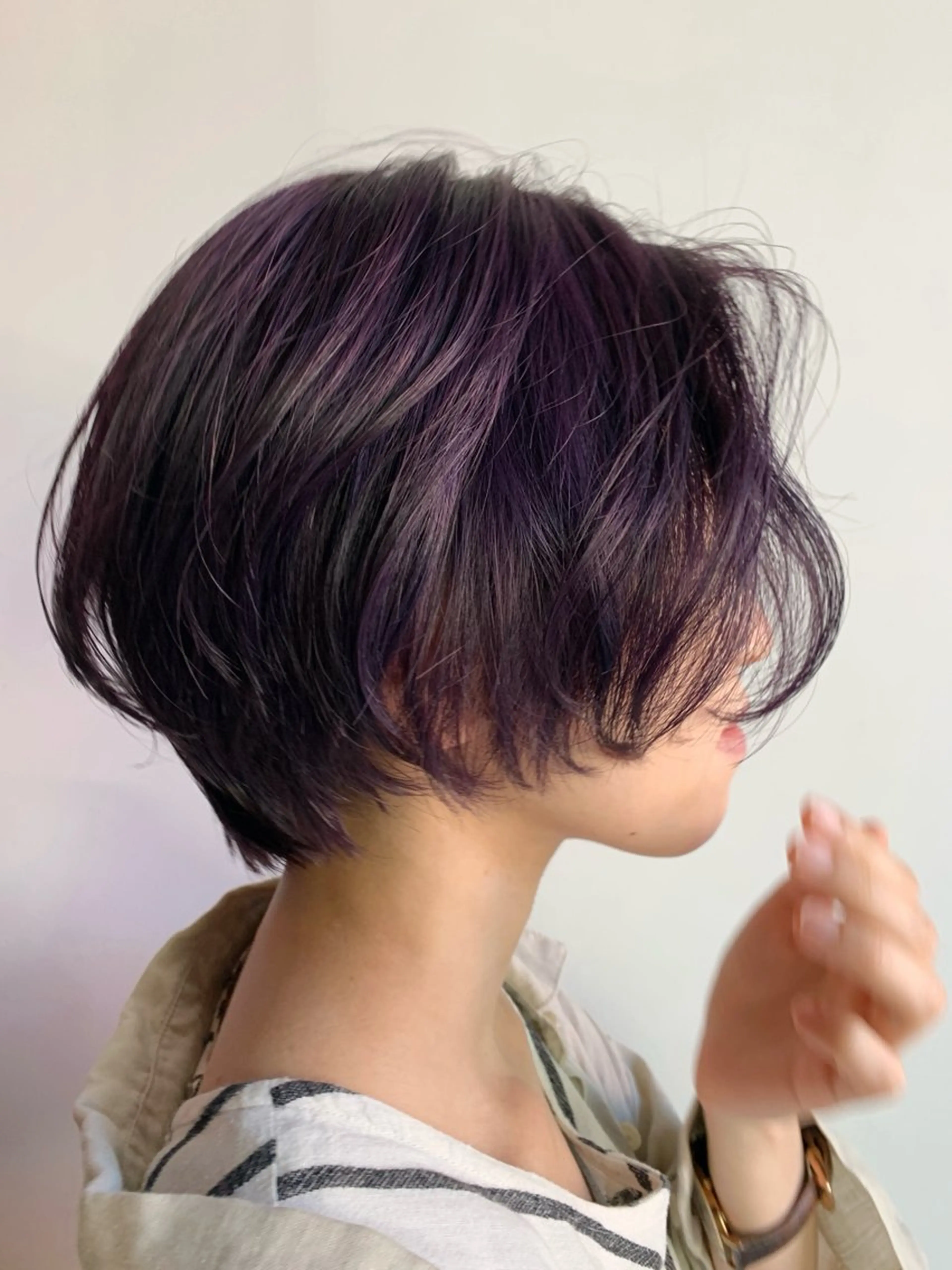 ショート カラー 🌈前田 ジュンのヘアスタイル