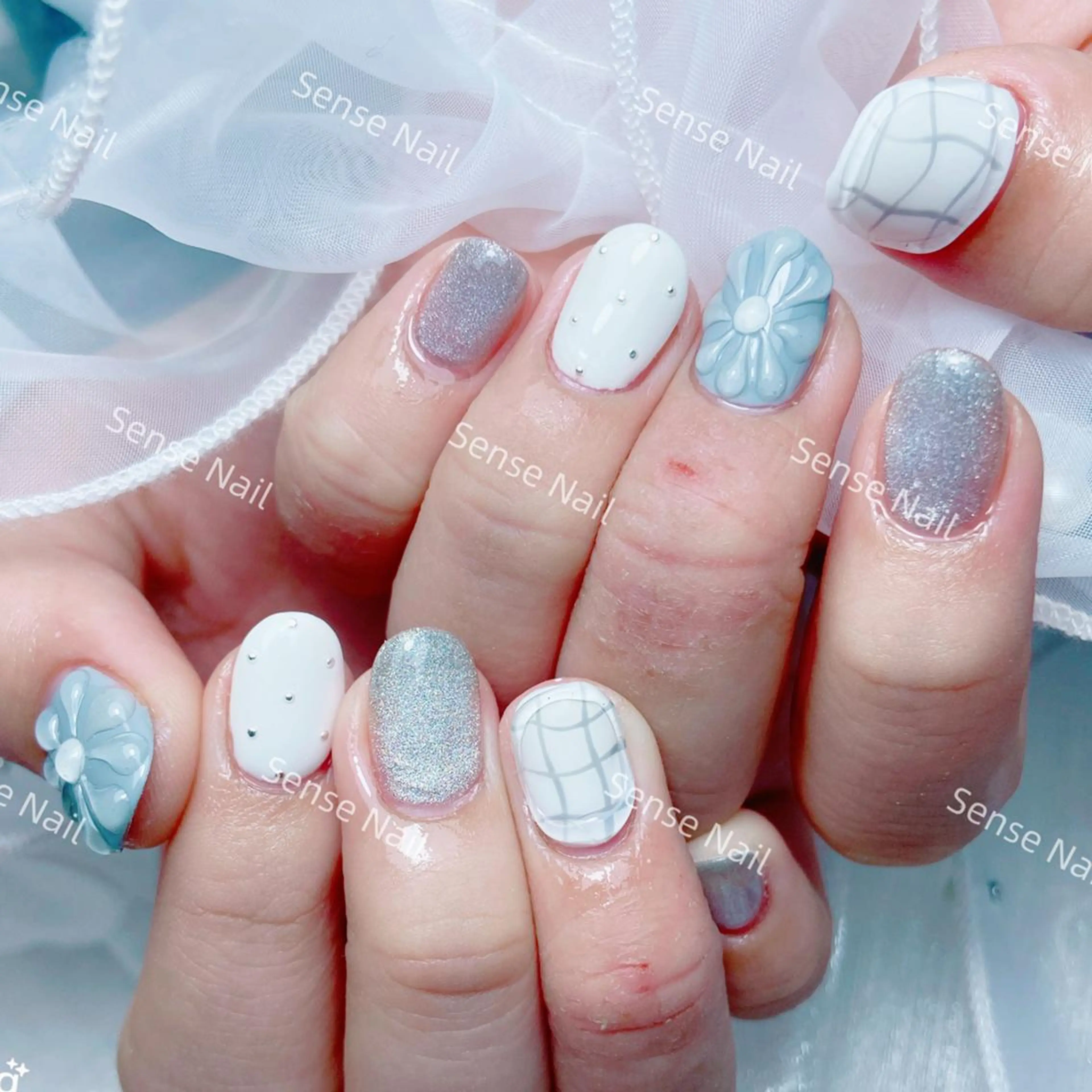 ネイル ハンドネイル ハンドケア 🎀Sense Nail渋谷店🎀のネイルデザイン