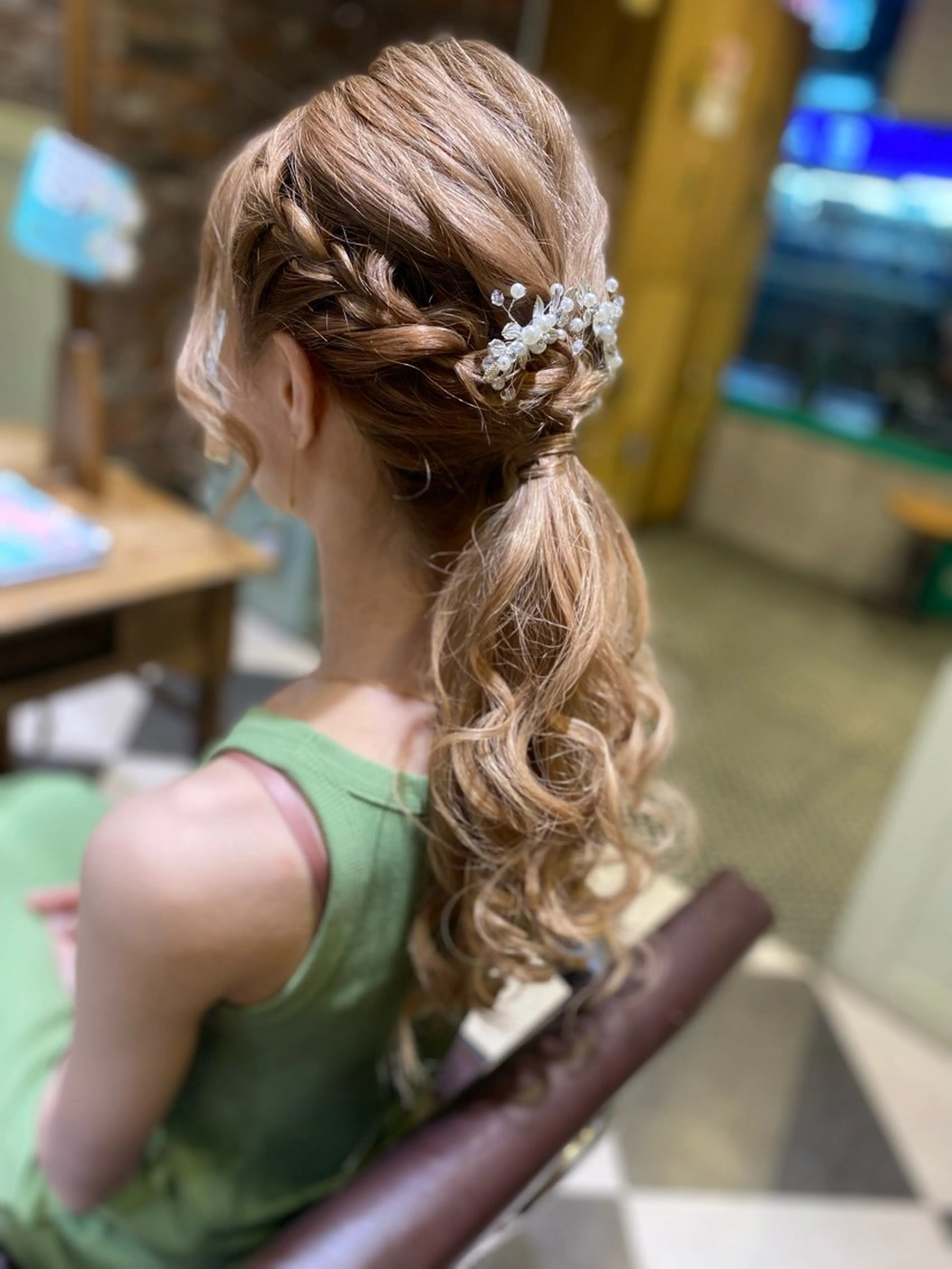 ヘアアレンジ Lumi上大岡所属・縮毛矯正/カラー/ 似合わせ/JUNのヘアスタイル