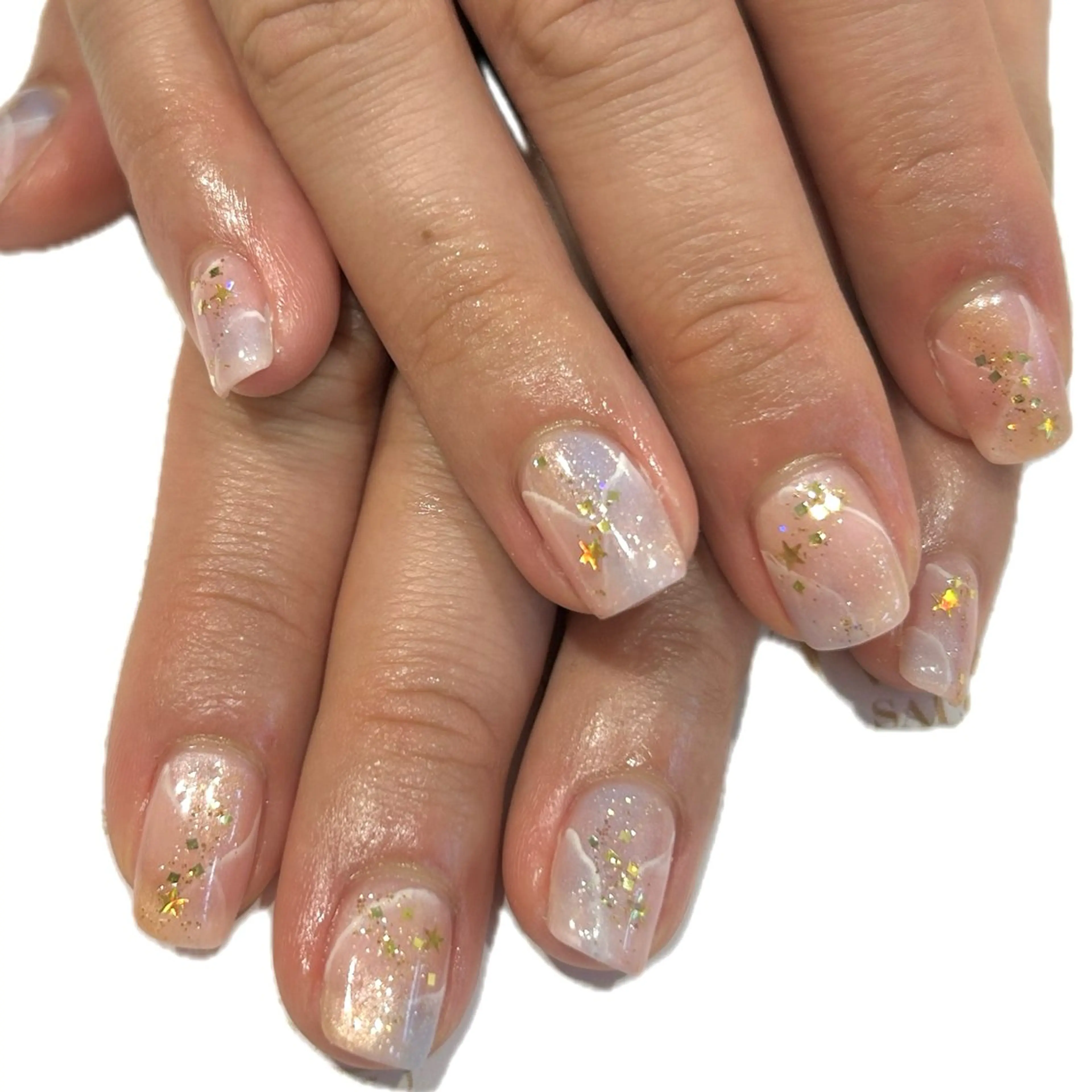 ネイル ハンドネイル AURORA eyelash&nail salon アメ村店所属・Aurora Sakiのネイルデザイン