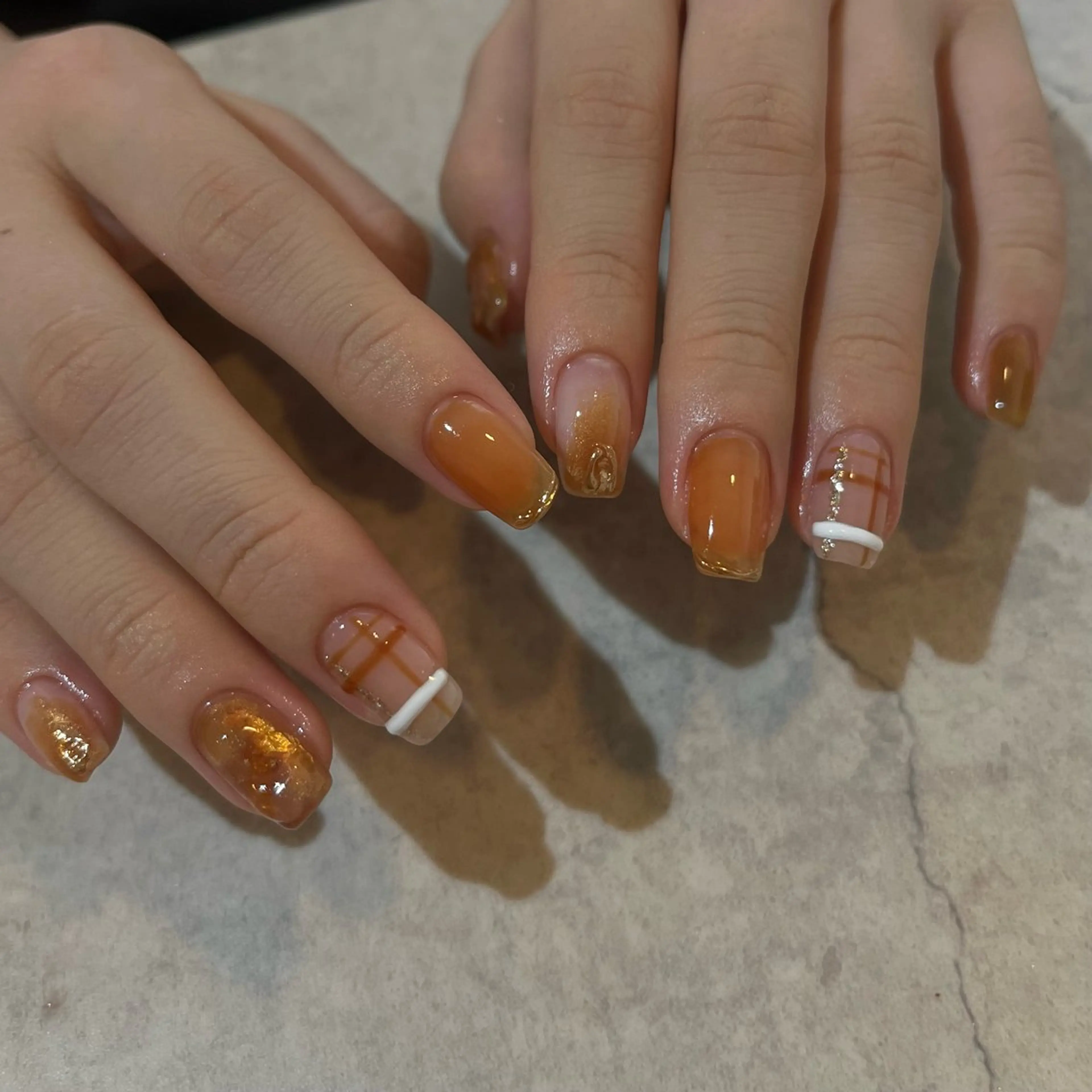 ネイル ハンドネイル nail salon O (en)所属・vegh. nail／阿波座のネイルデザイン