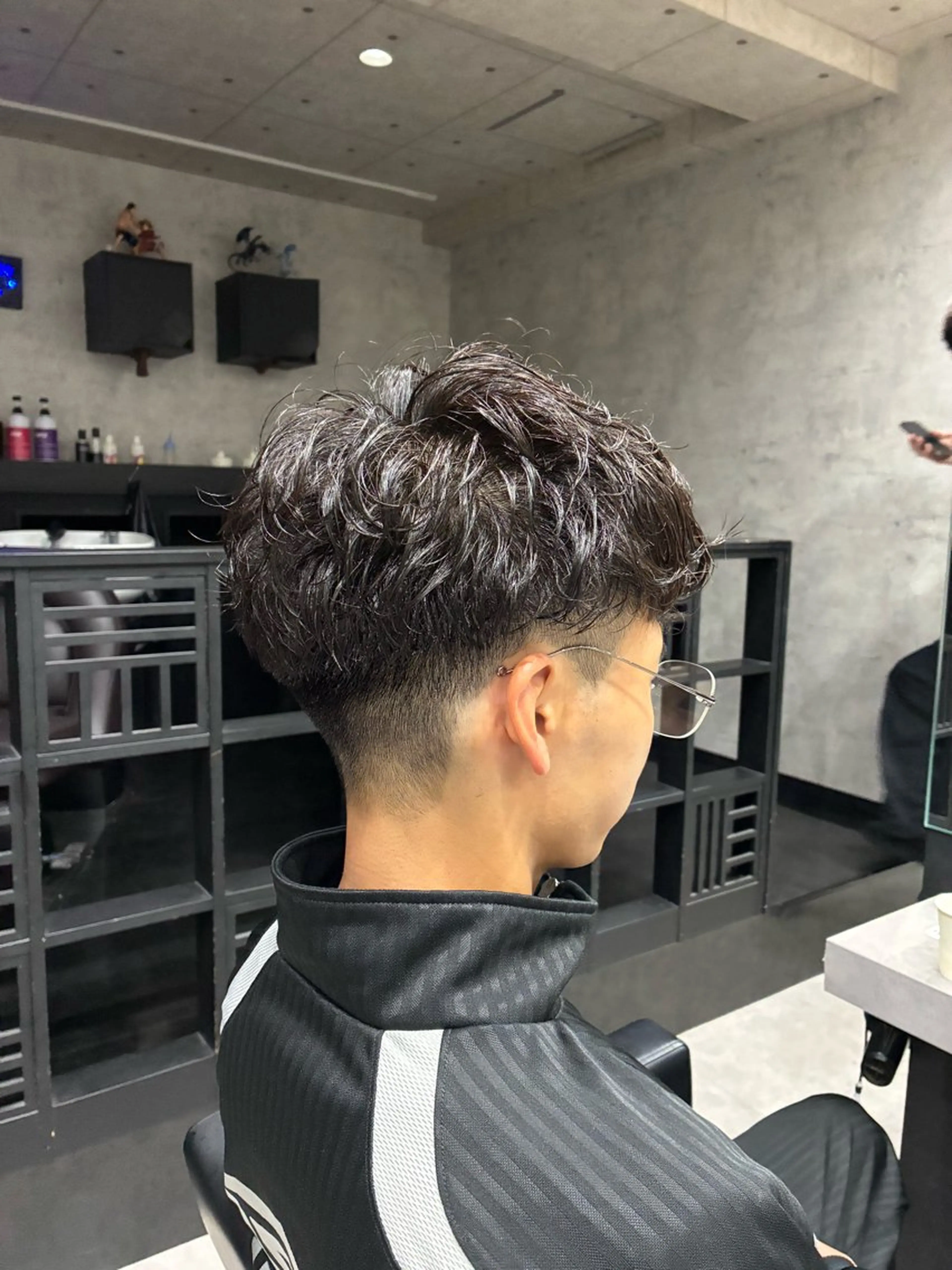 ショート パーマ メンズ カット パーマ トリートメント ヘアセット メンズパーマ特化💈 髙木颯太💈のヘアスタイル