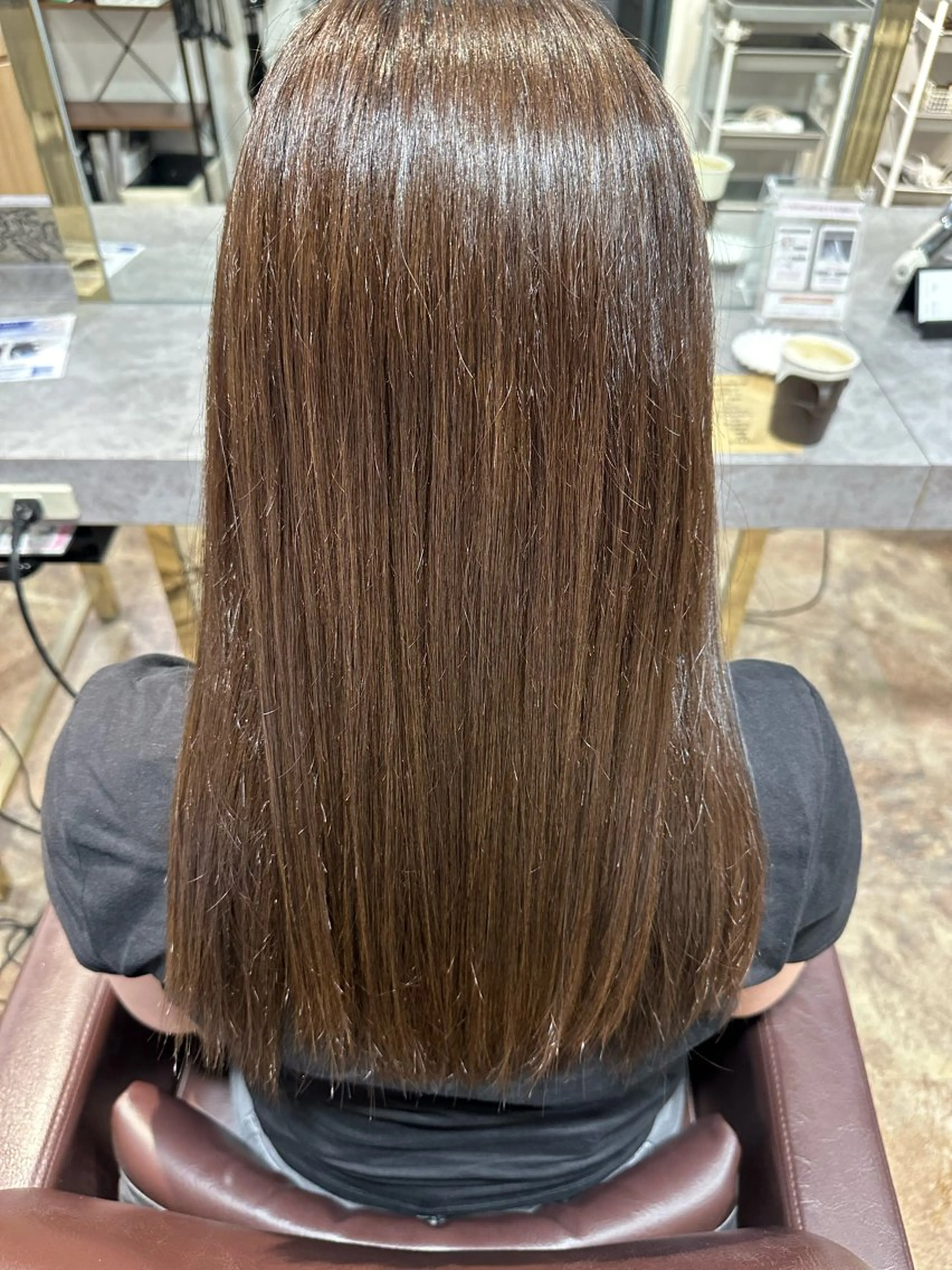 ロング カラー ✂️無料カットモデル ✂️佐々木悠月のヘアスタイル