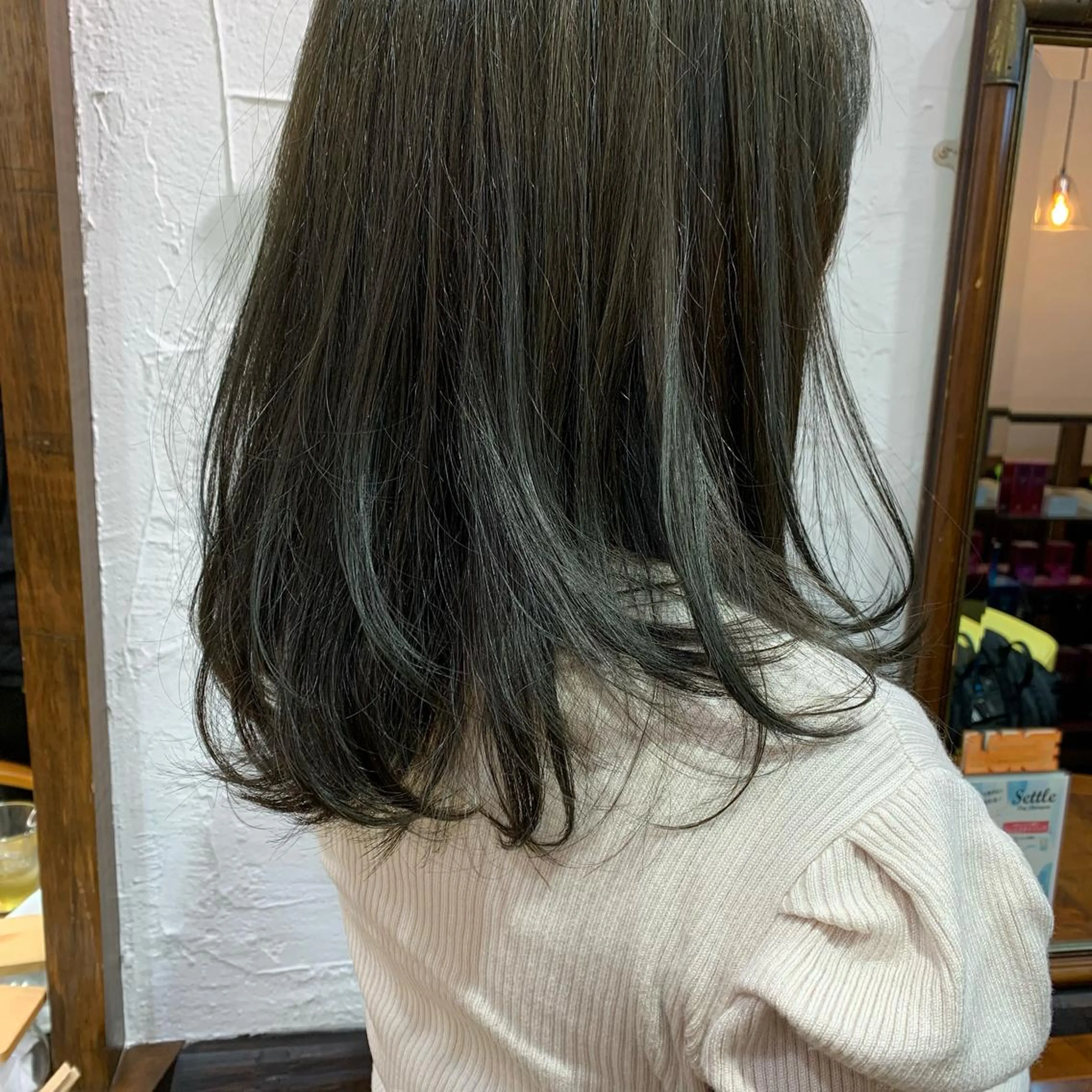 ミディアム カラー Door代官山所属・詩織/パーマ /代官山のヘアスタイル