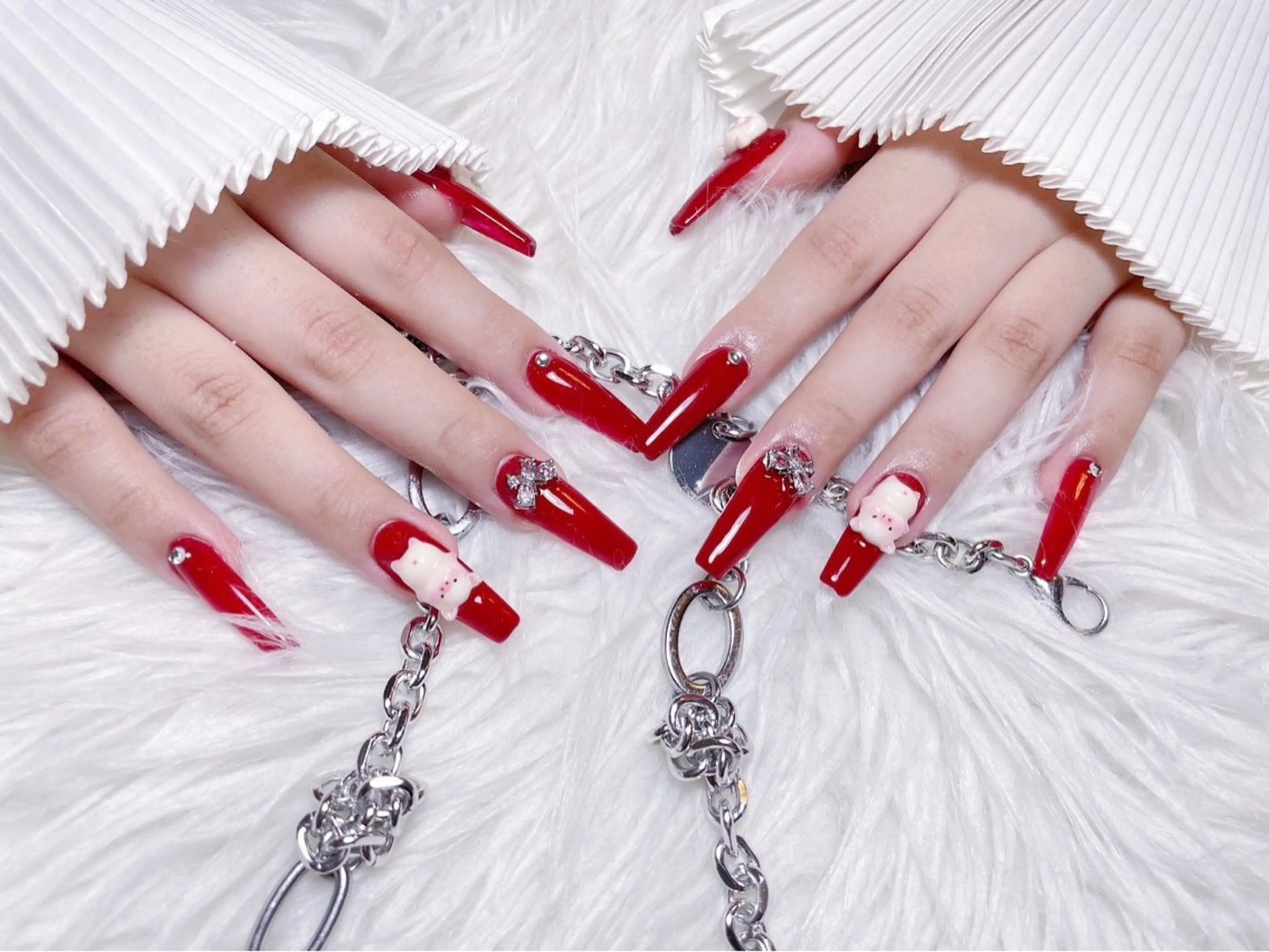 ネイル ハンドネイル ☁️Yun nail KiKi☁️のネイルデザイン