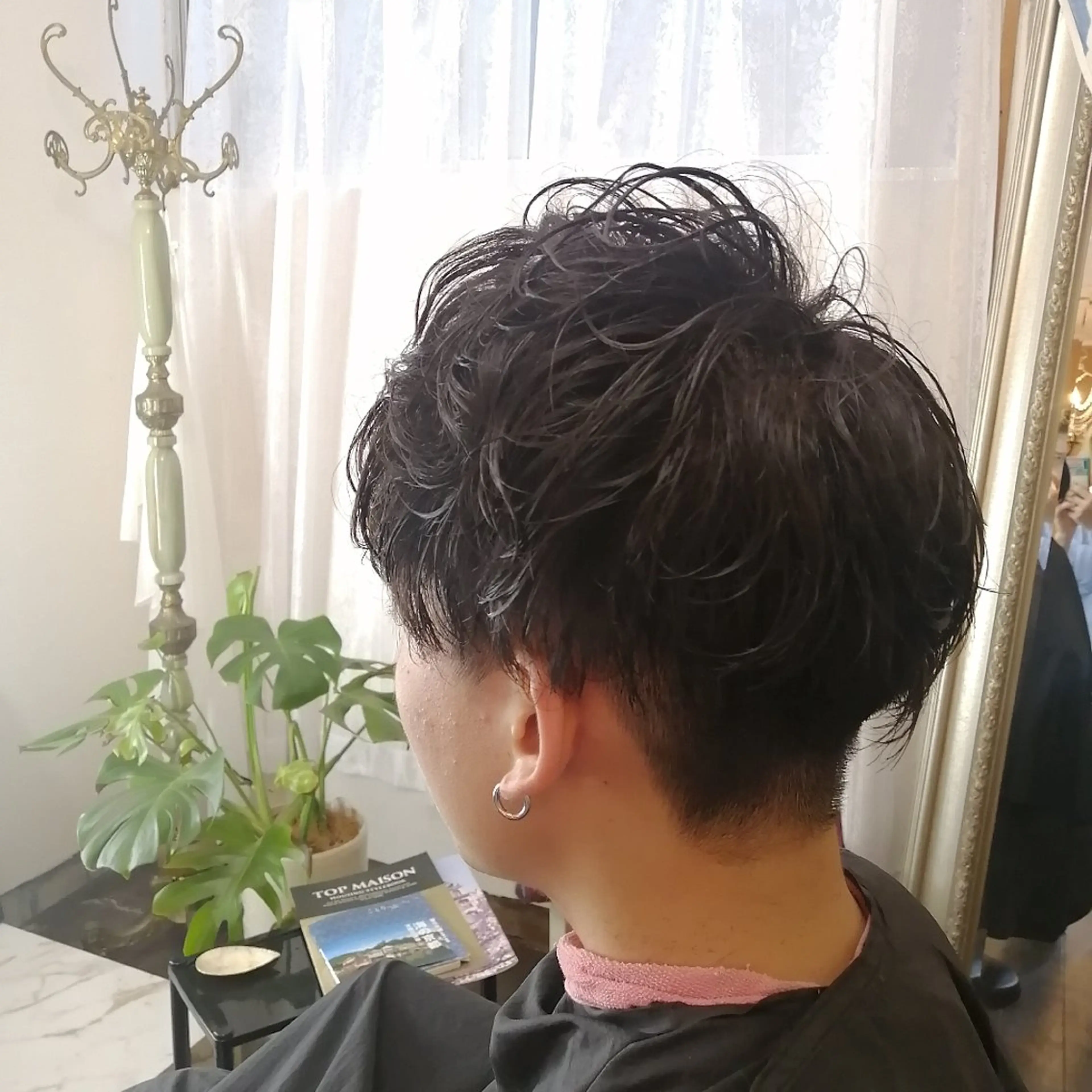 パーマ ショート D/i所属・4店舗フリーランスⅠ Y/no〈夜のスパ〉のヘアスタイル