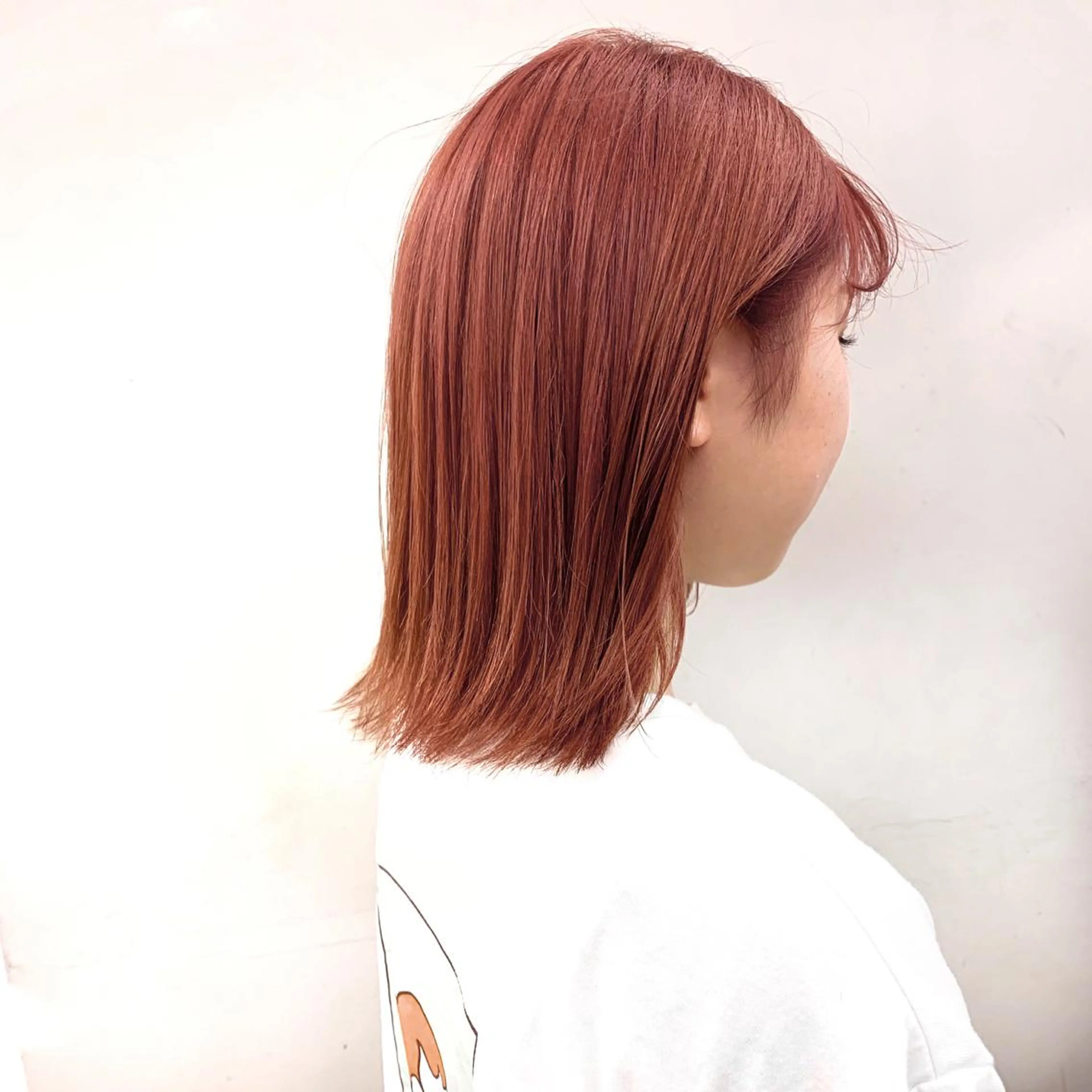 ミディアム カラー ヘアカラー トリートメント 豊浦 翔太のヘアスタイル