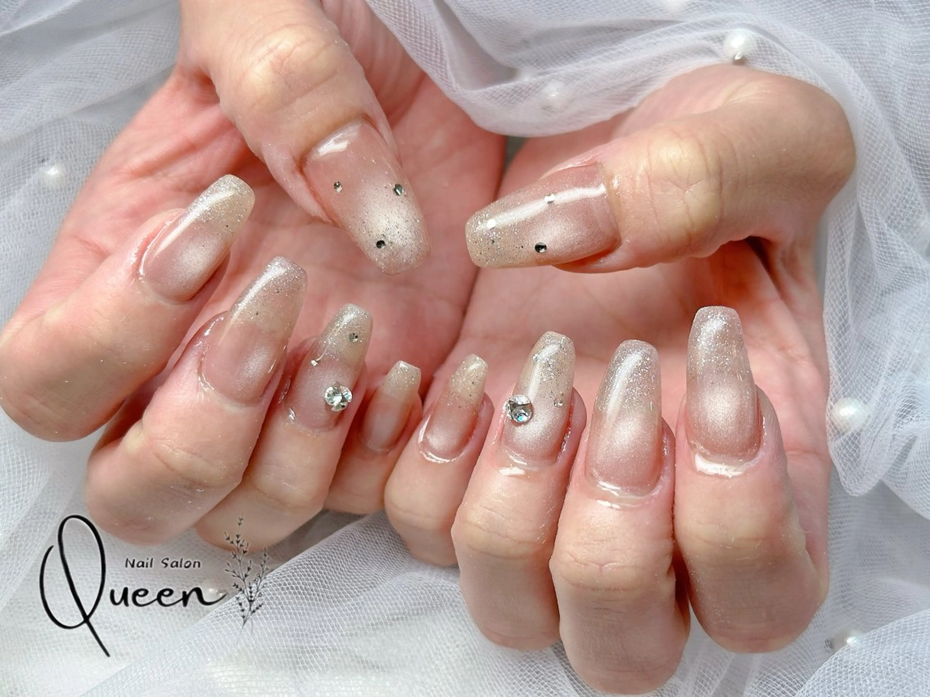 ネイル ハンドネイル Queennail 北堀江AYAのネイルデザイン