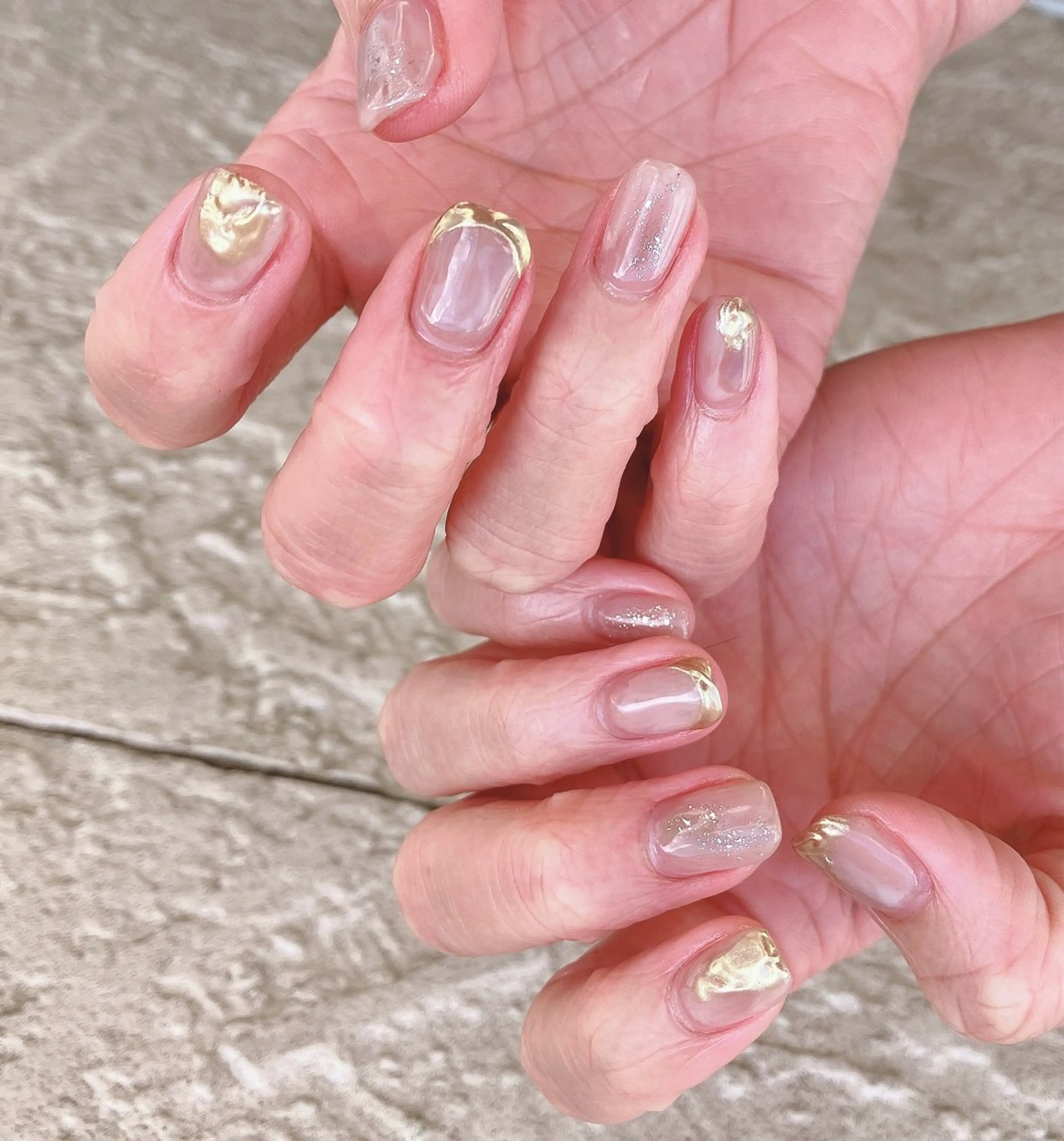 ネイル ジェルネイル ニュアンスネイル ソフトジェル ハンドネイル nails 🎀meのネイルデザイン