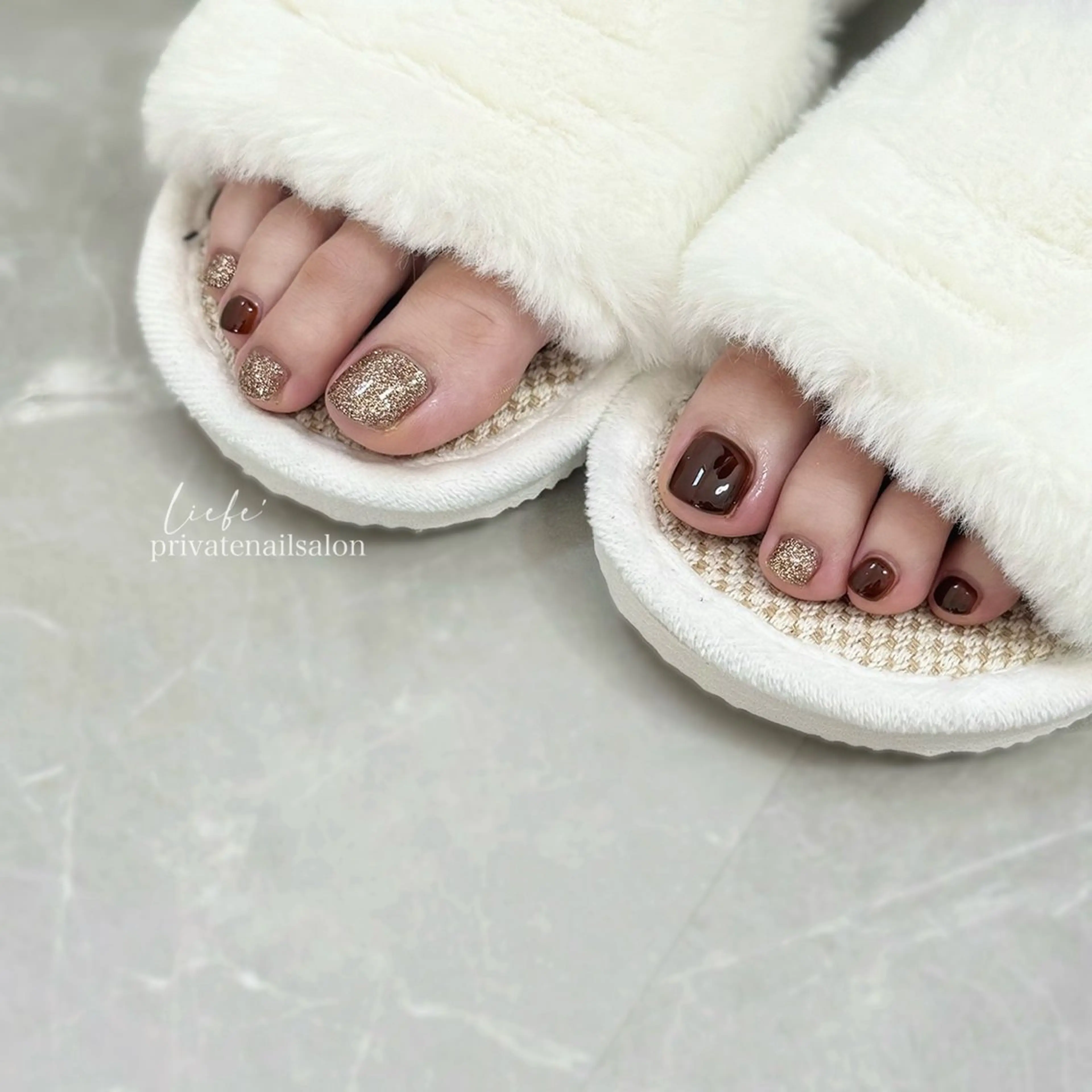 ネイル フットネイル Liebe nailのネイルデザイン