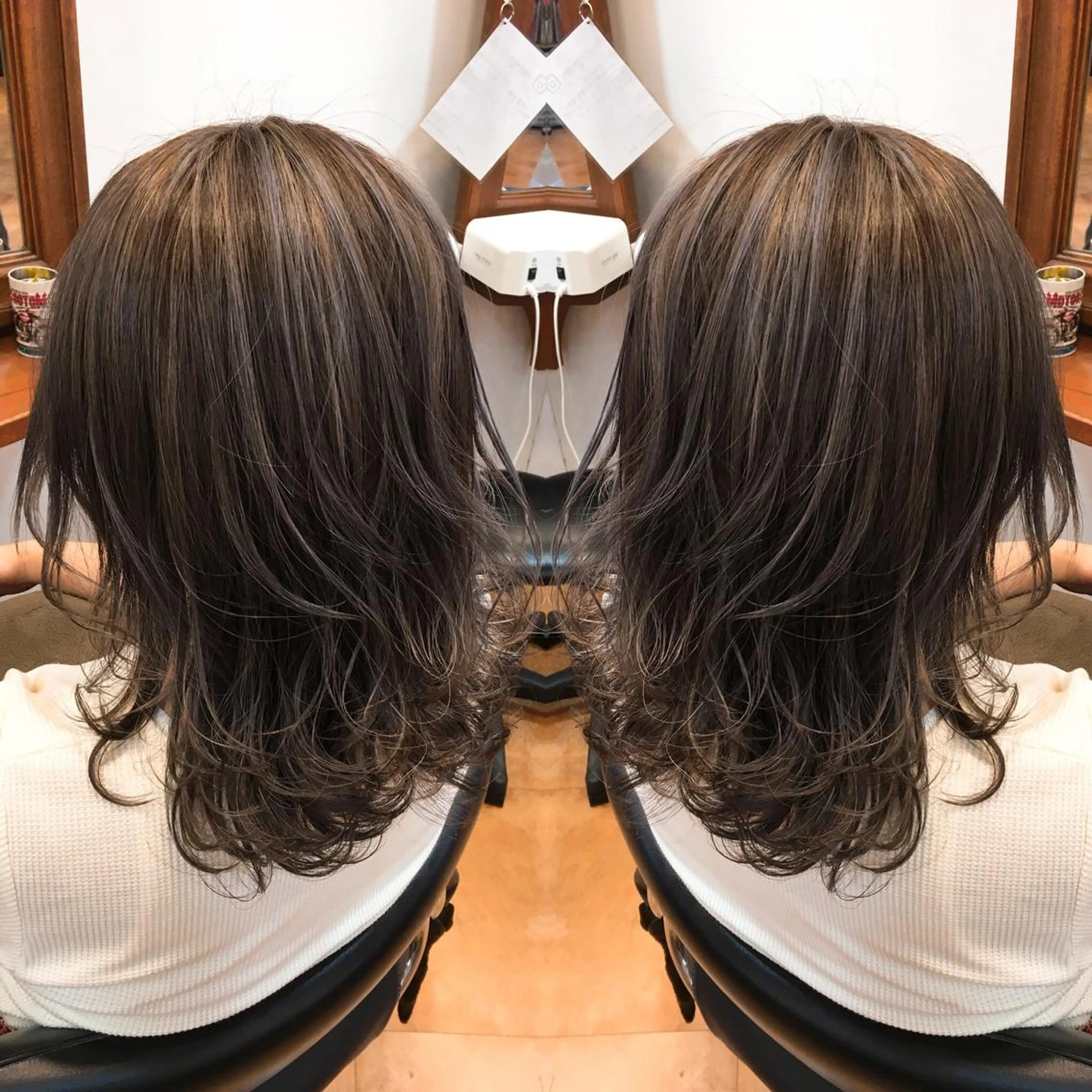 ミディアム ヘアカラー トリートメント LOCO Ko-kiのヘアスタイル