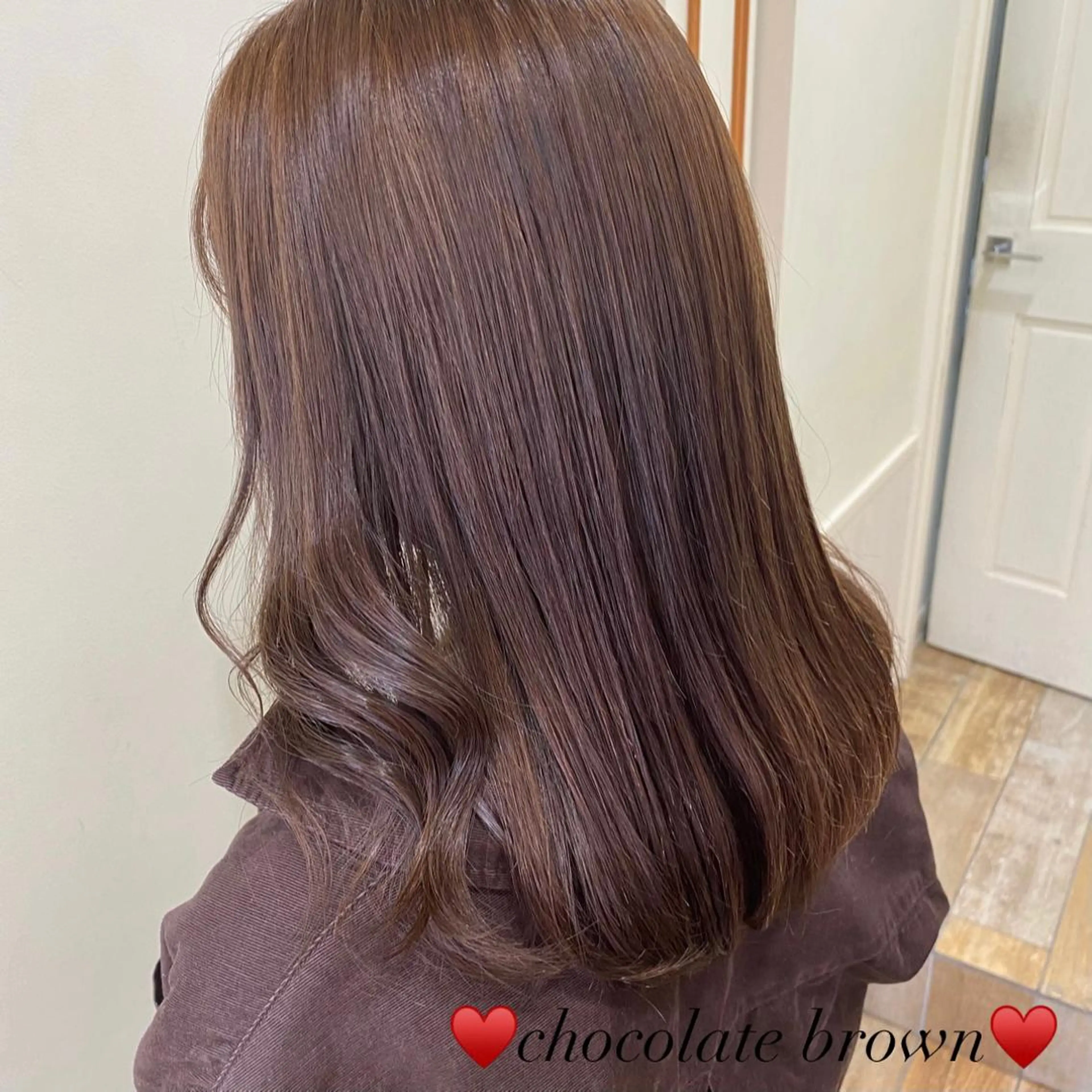 ロング 艶カラー/韓国風ヘア 💎shioneのヘアスタイル
