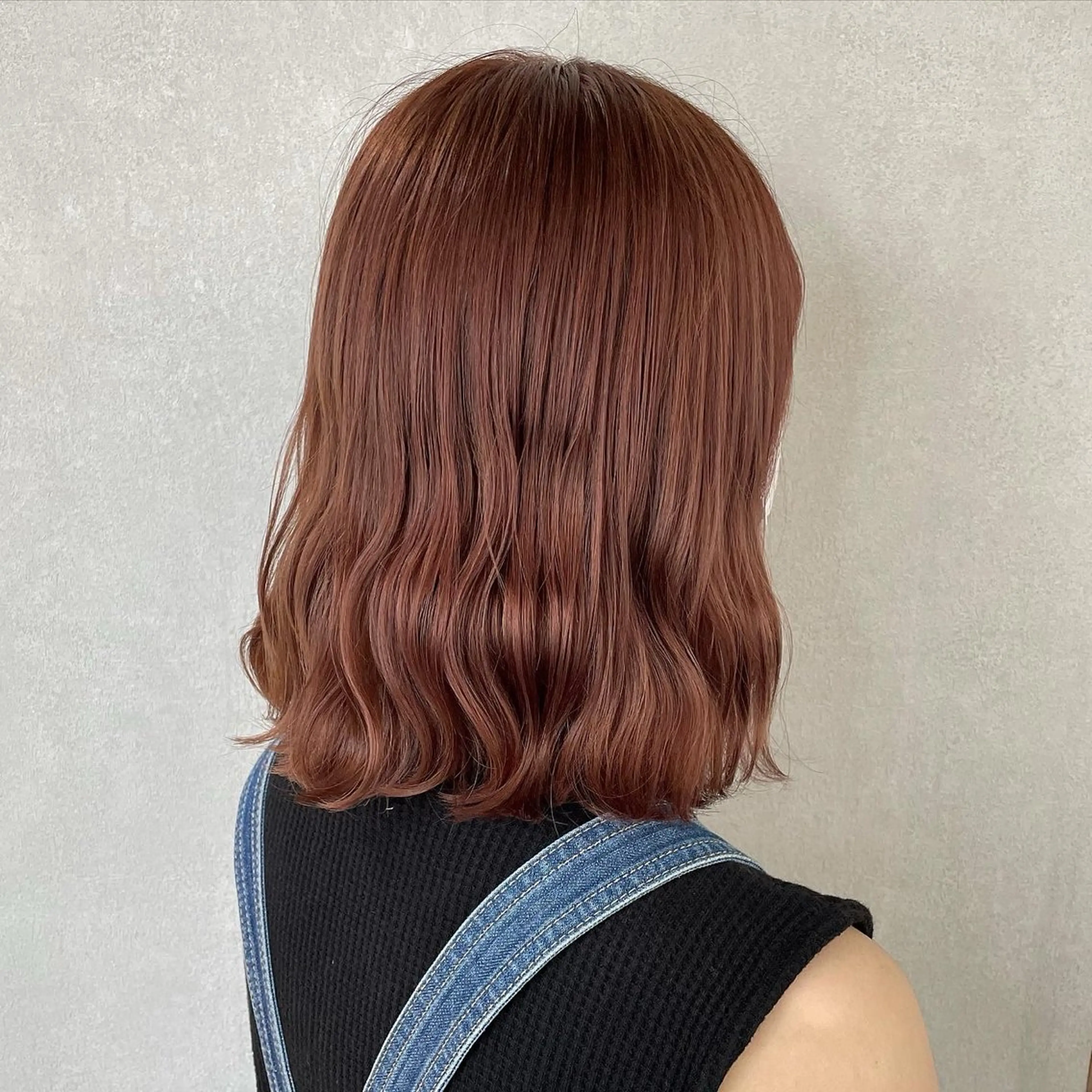 ミディアム カラー mana 💜のヘアスタイル