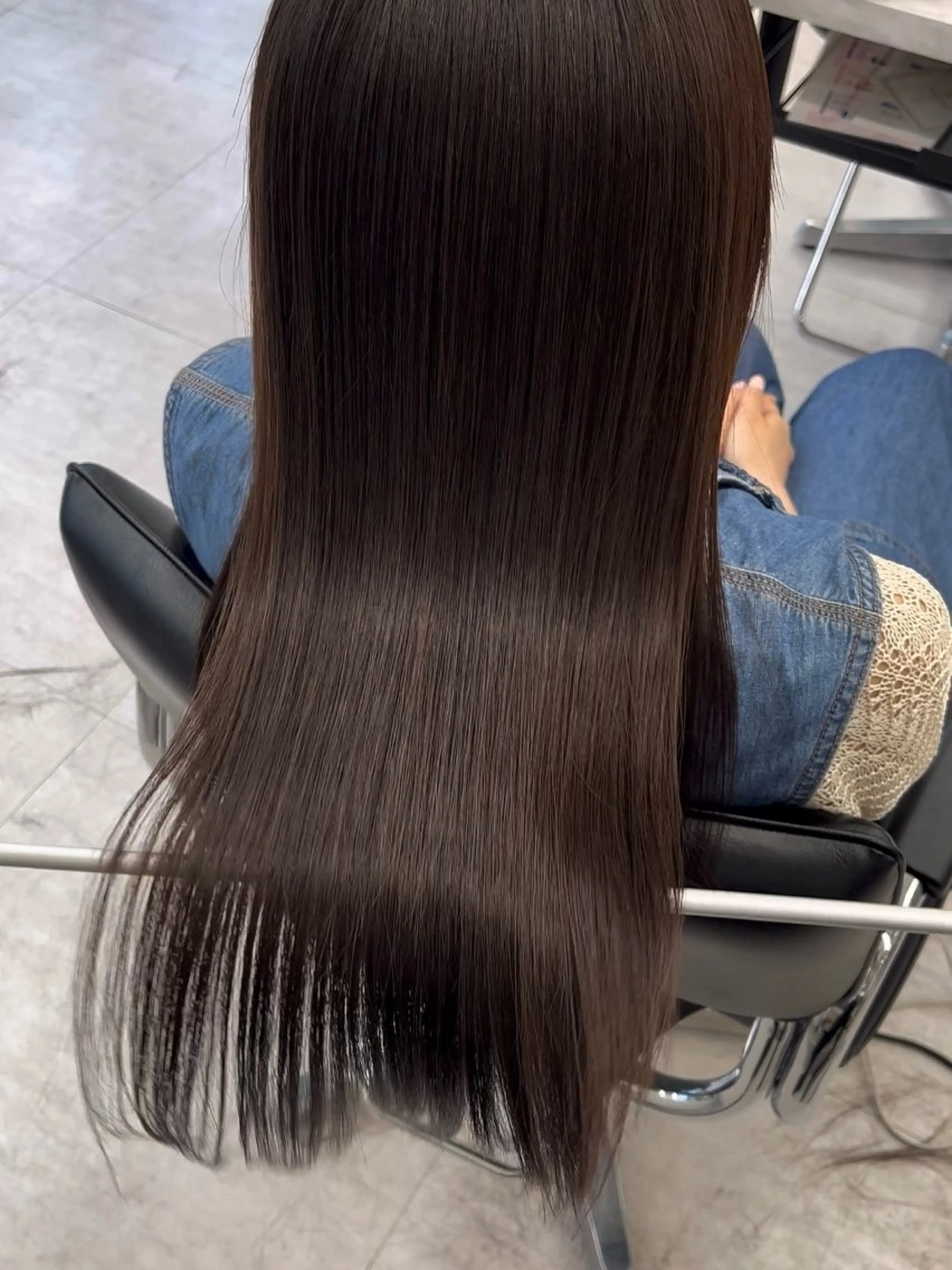 🌈最上級コース🌈カット➕最高級カラー➕天使の艶トリートメント(7ステップ)韓国ヘアの写真