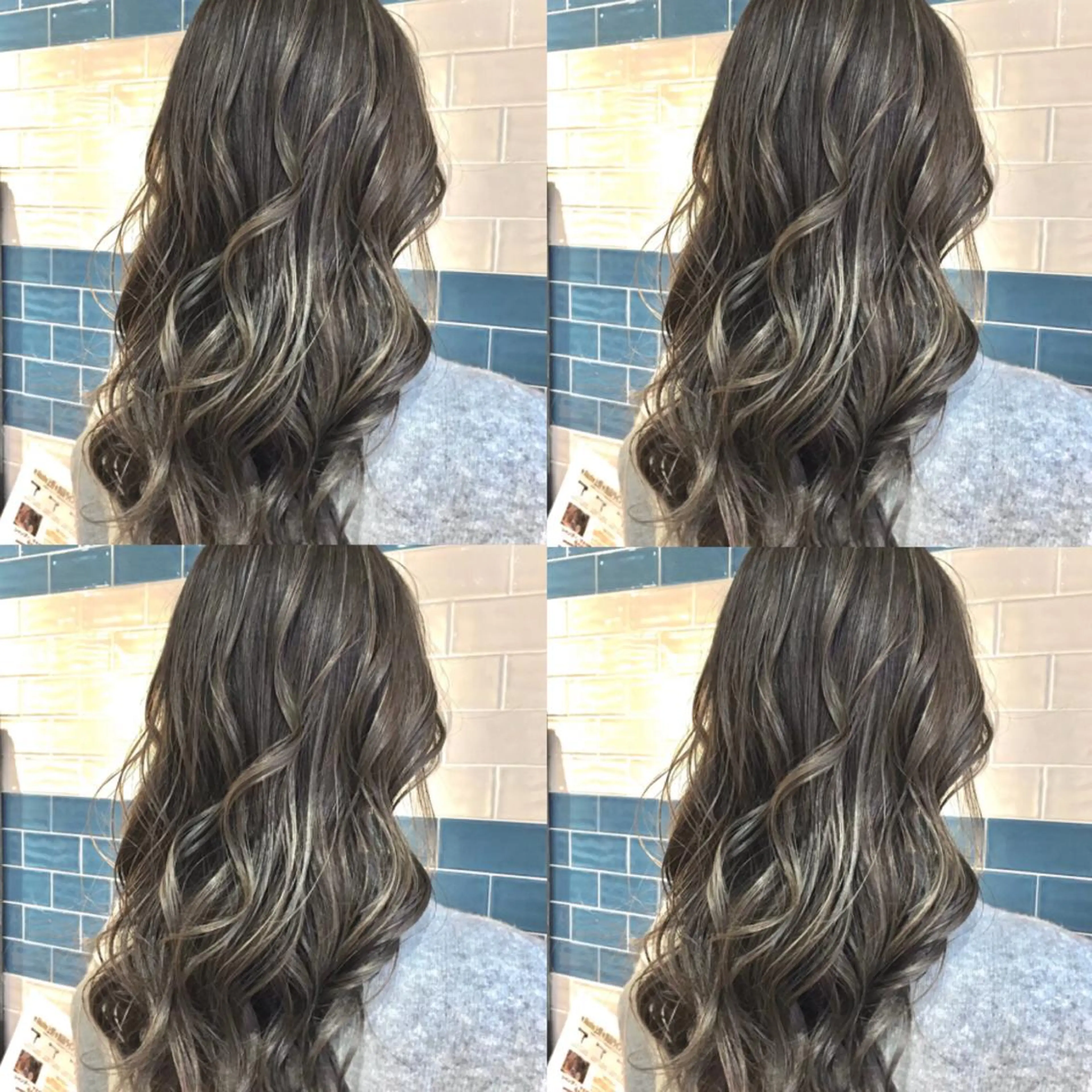 ロング カラー ヘアアレンジ 🦋韓国ヘア 坂本 菜摘🦋のヘアスタイル