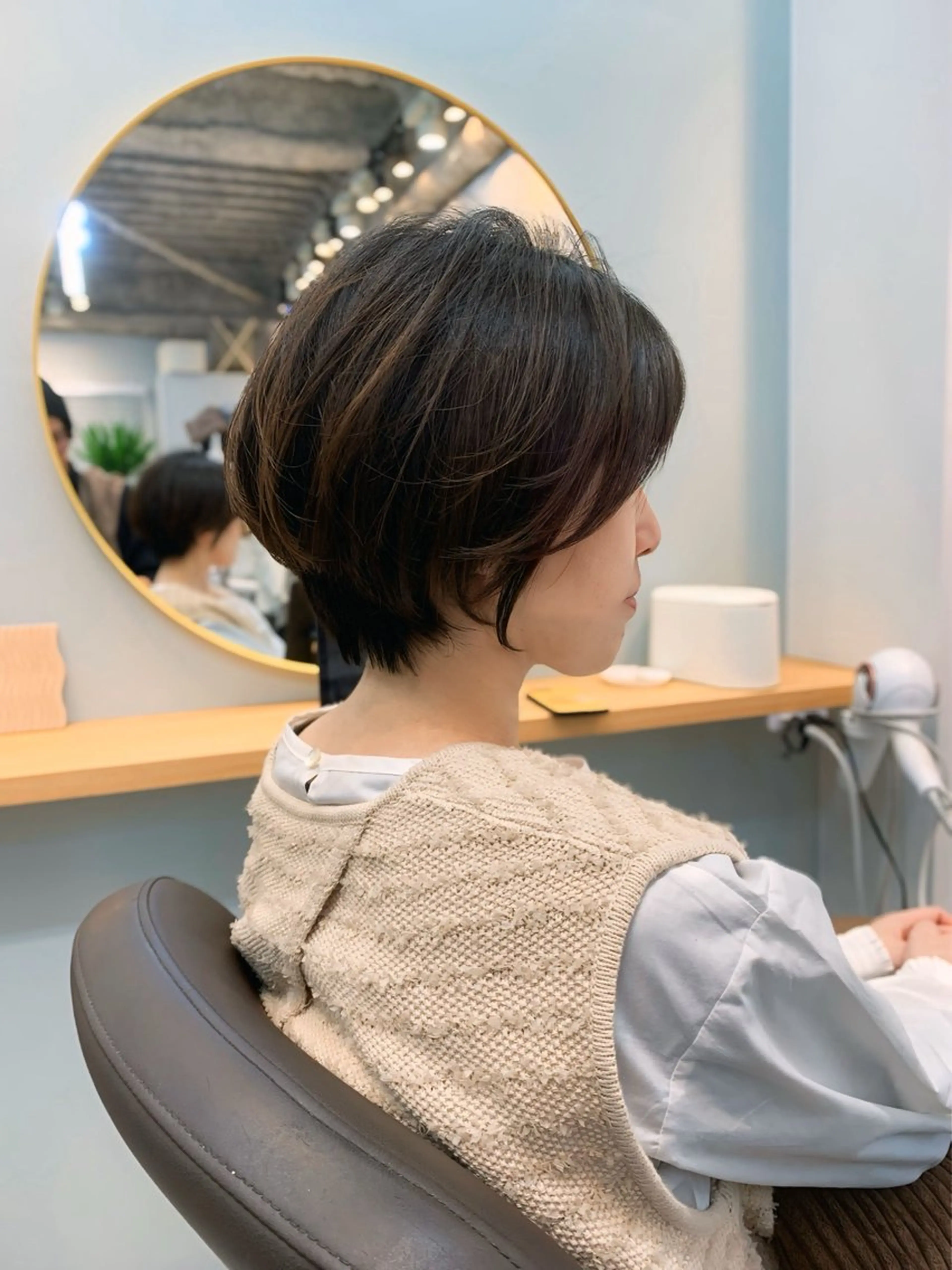 ショート カラー カット ヘアカラー トリートメント 前田 健太のヘアスタイル